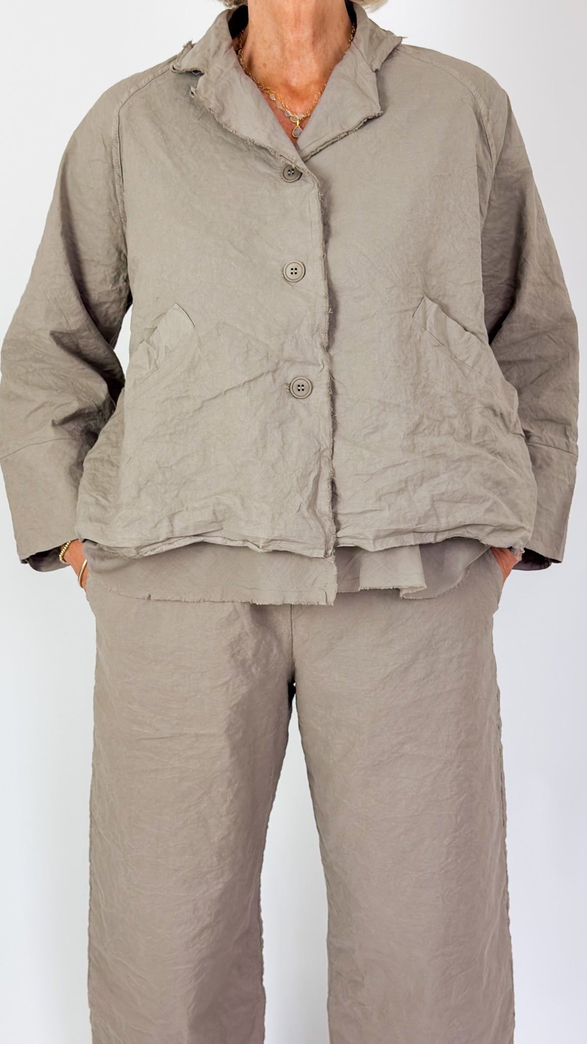 Aequamente 202 Jacket Tortora