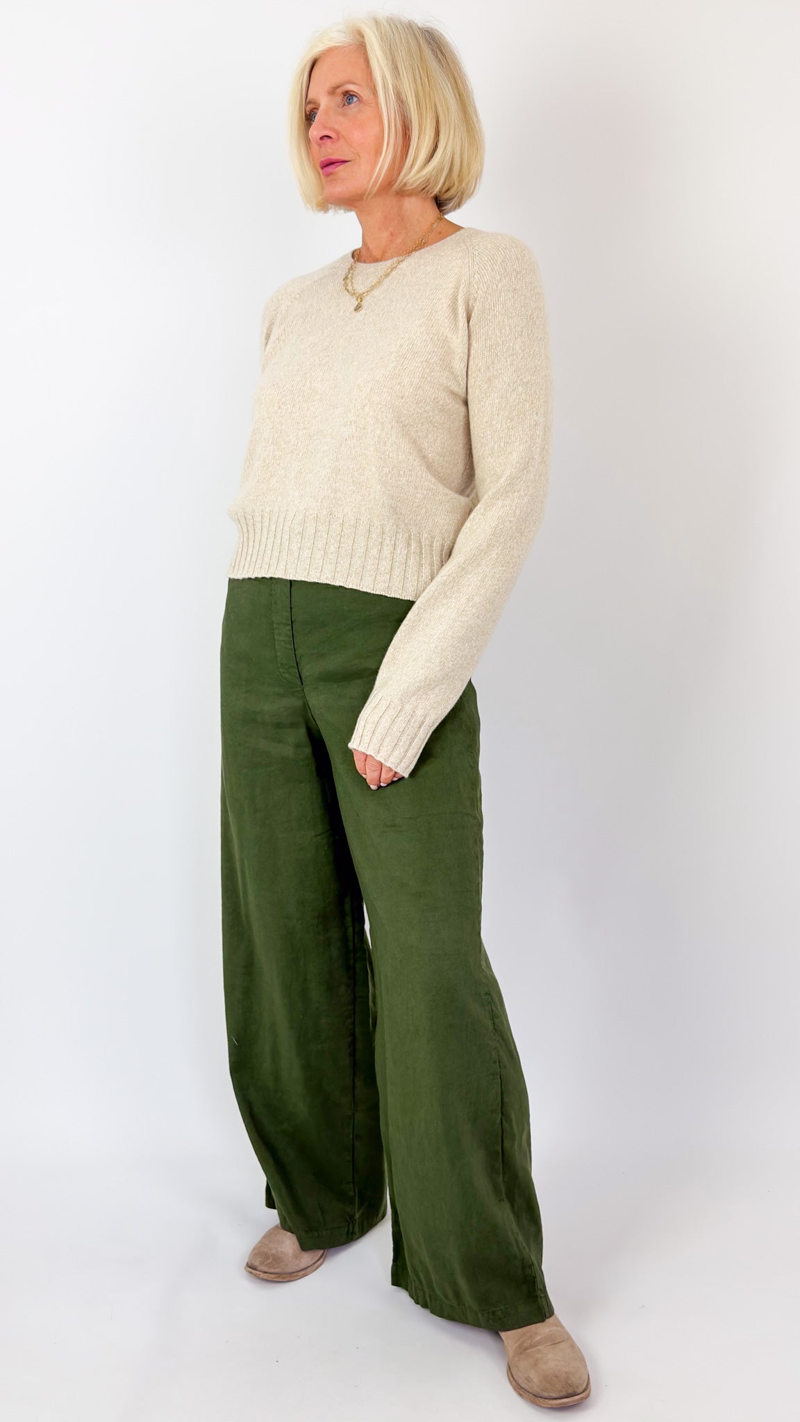 Hannoh Wessel Prunella Trousers Dark Green
