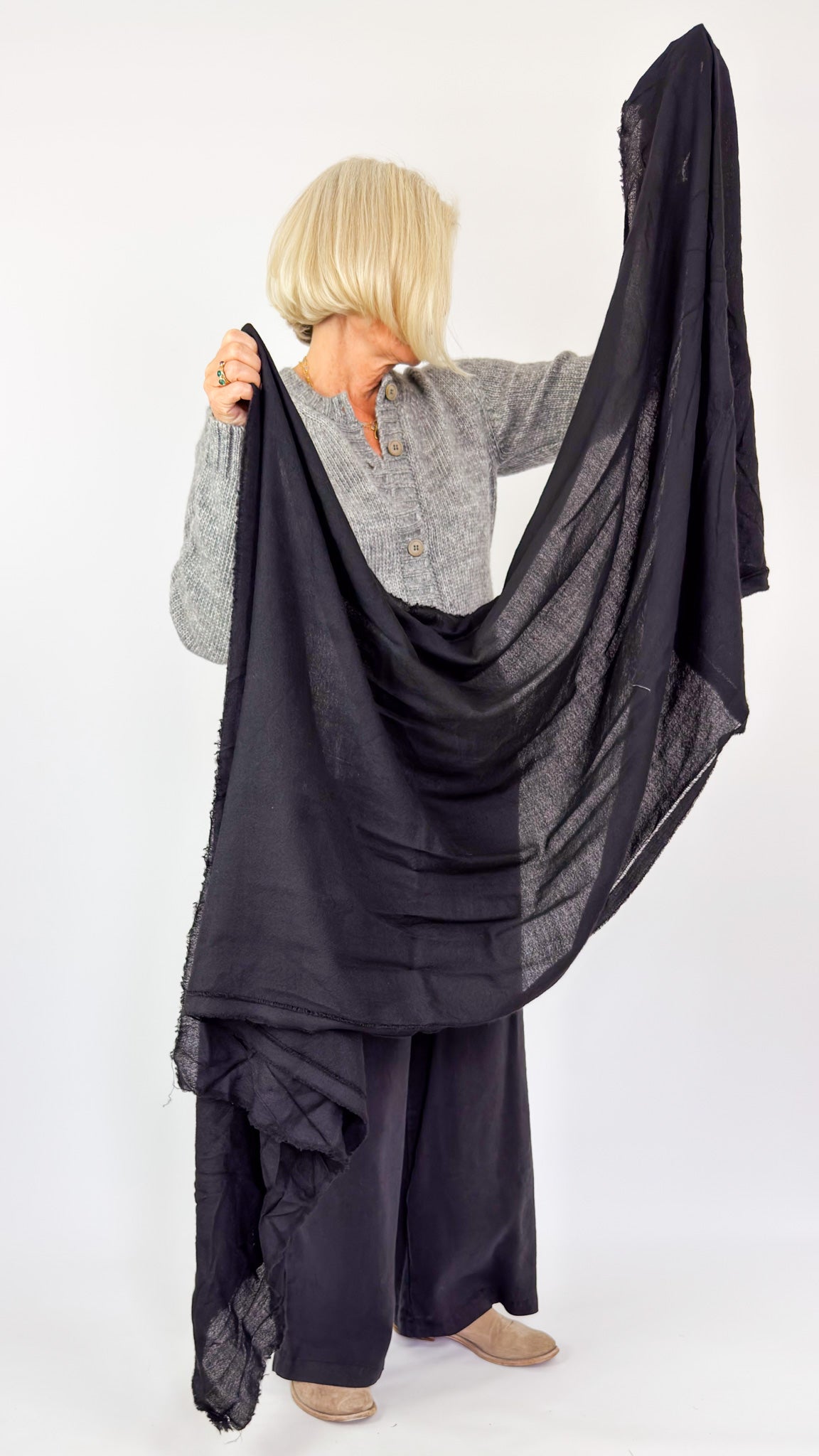 Hannoh Wessel Sophie Scarf Black