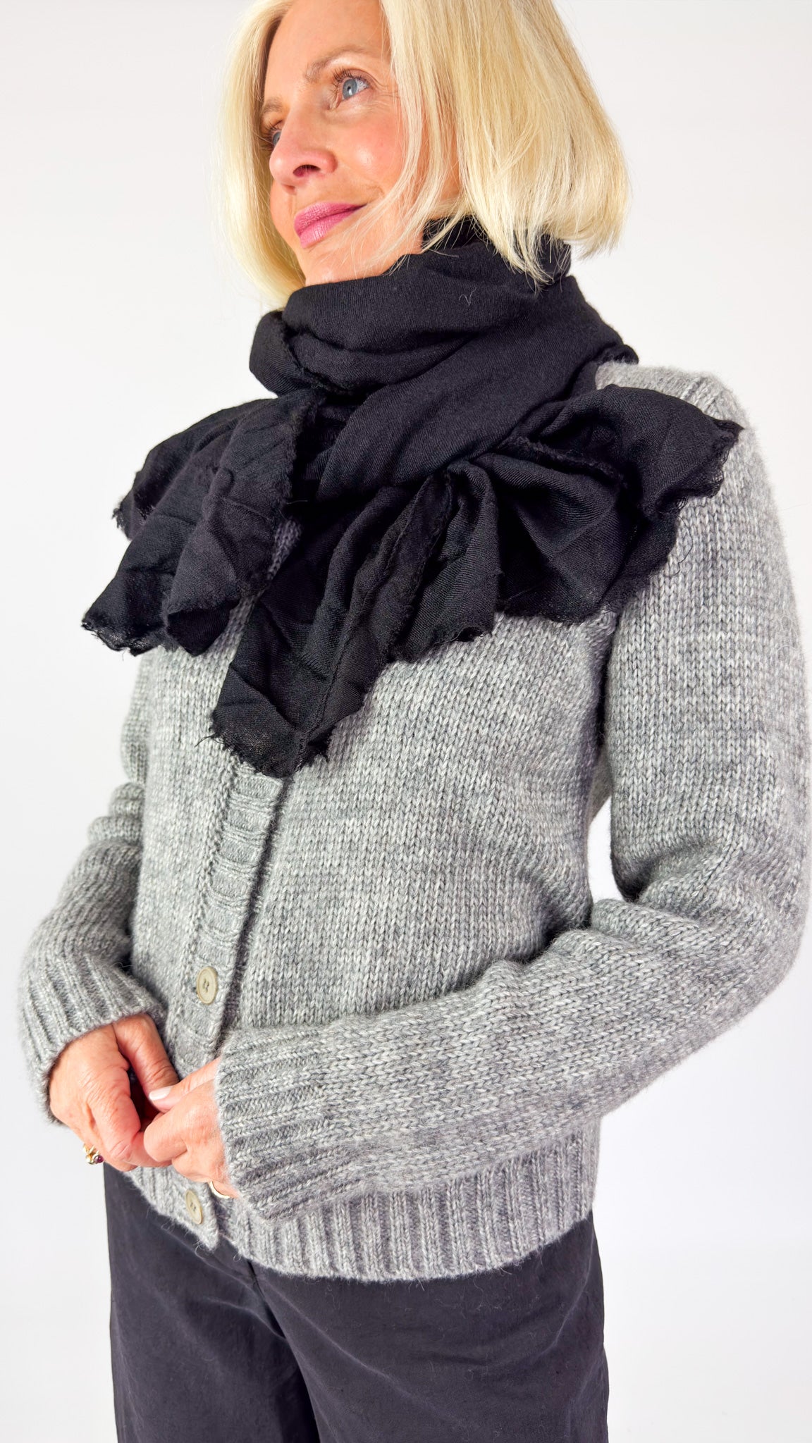 Hannoh Wessel Sophie Scarf Black