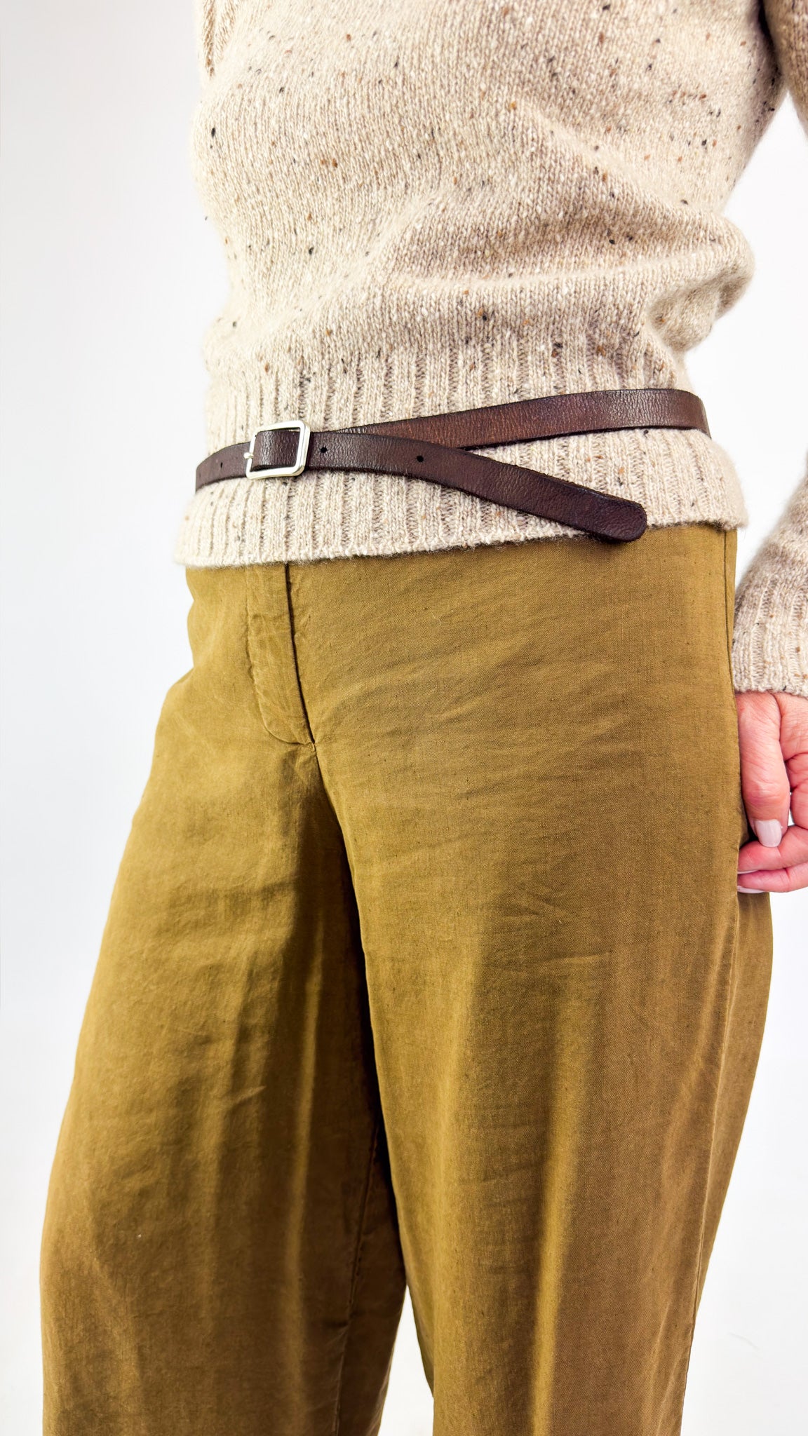 Hannoh Wessel Benny Belt Brown