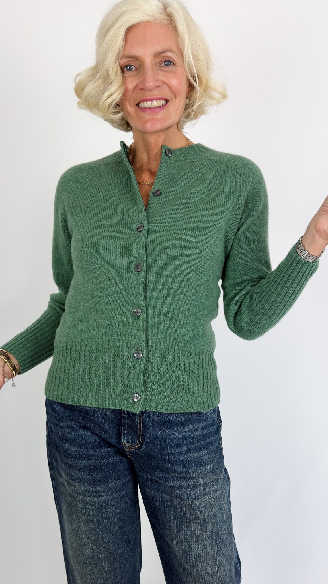 Cordelia James Faith Cardigan Strath