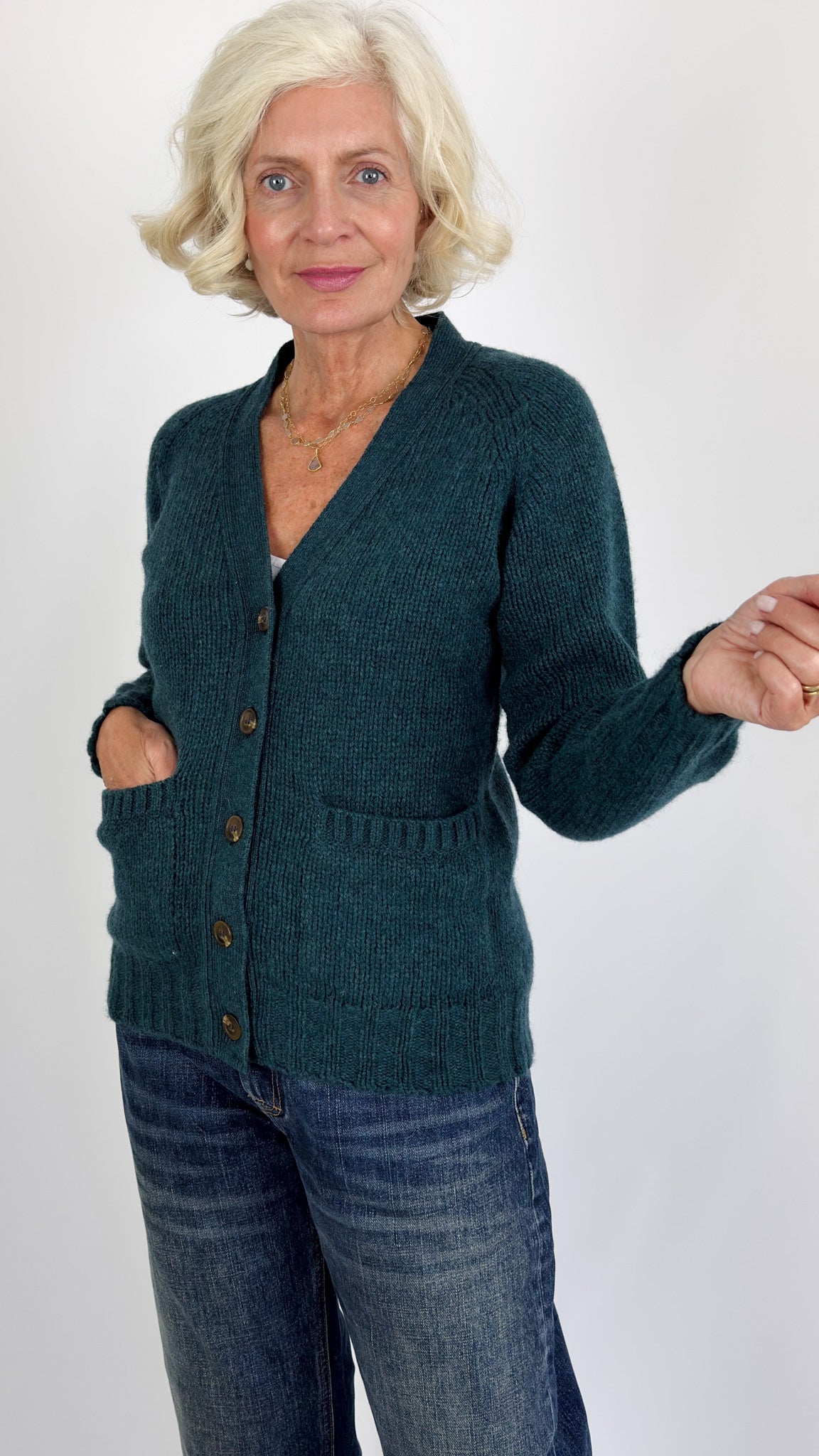 Cordelia James Freya Cardigan Tempest