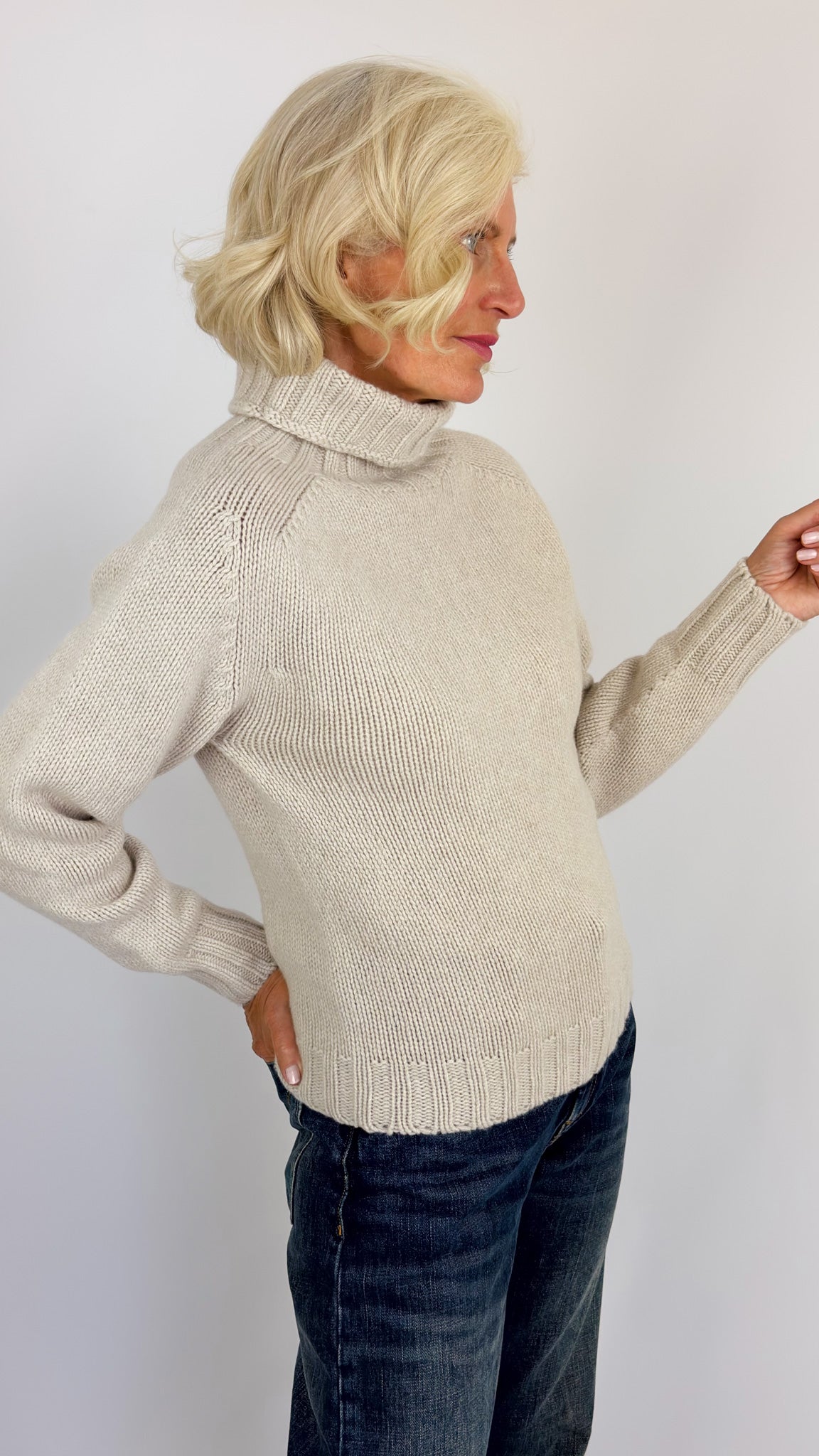 Cordelia James Filomena Jumper Ostrica
