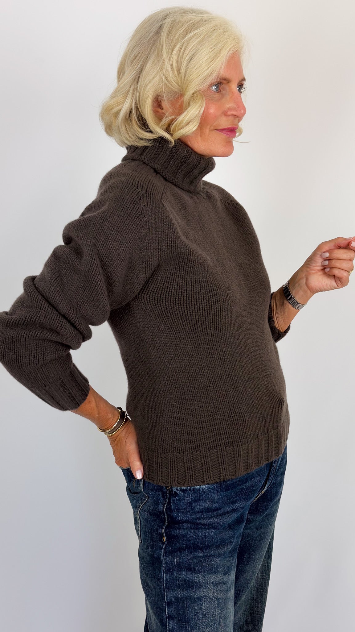 Cordelia James Filomena Jumper Visone