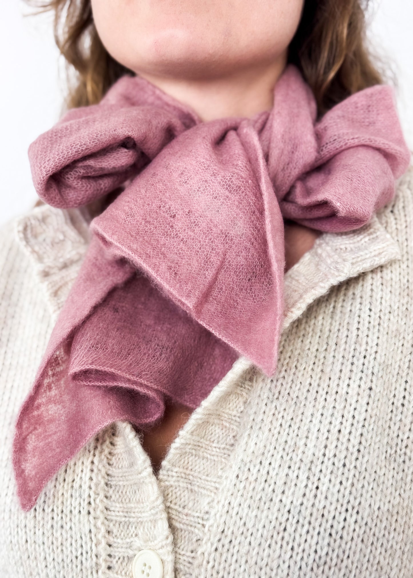 Mirror In The Sky A320 Mini Scarf Bloom