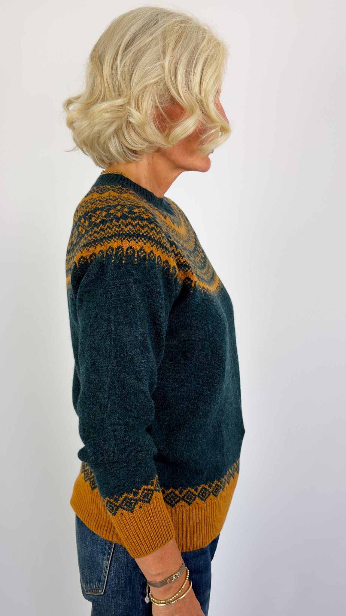 Cordelia James Fleur Jumper Chai/Lungano