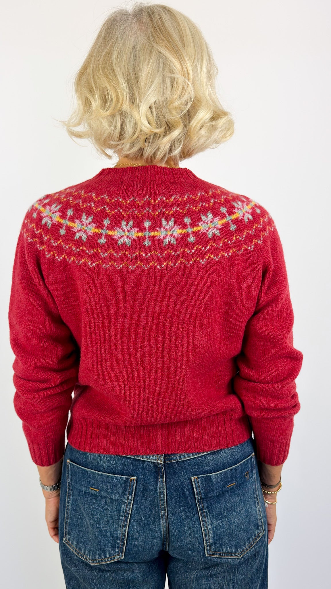 Cordelia James Flavia Jumper Framboise