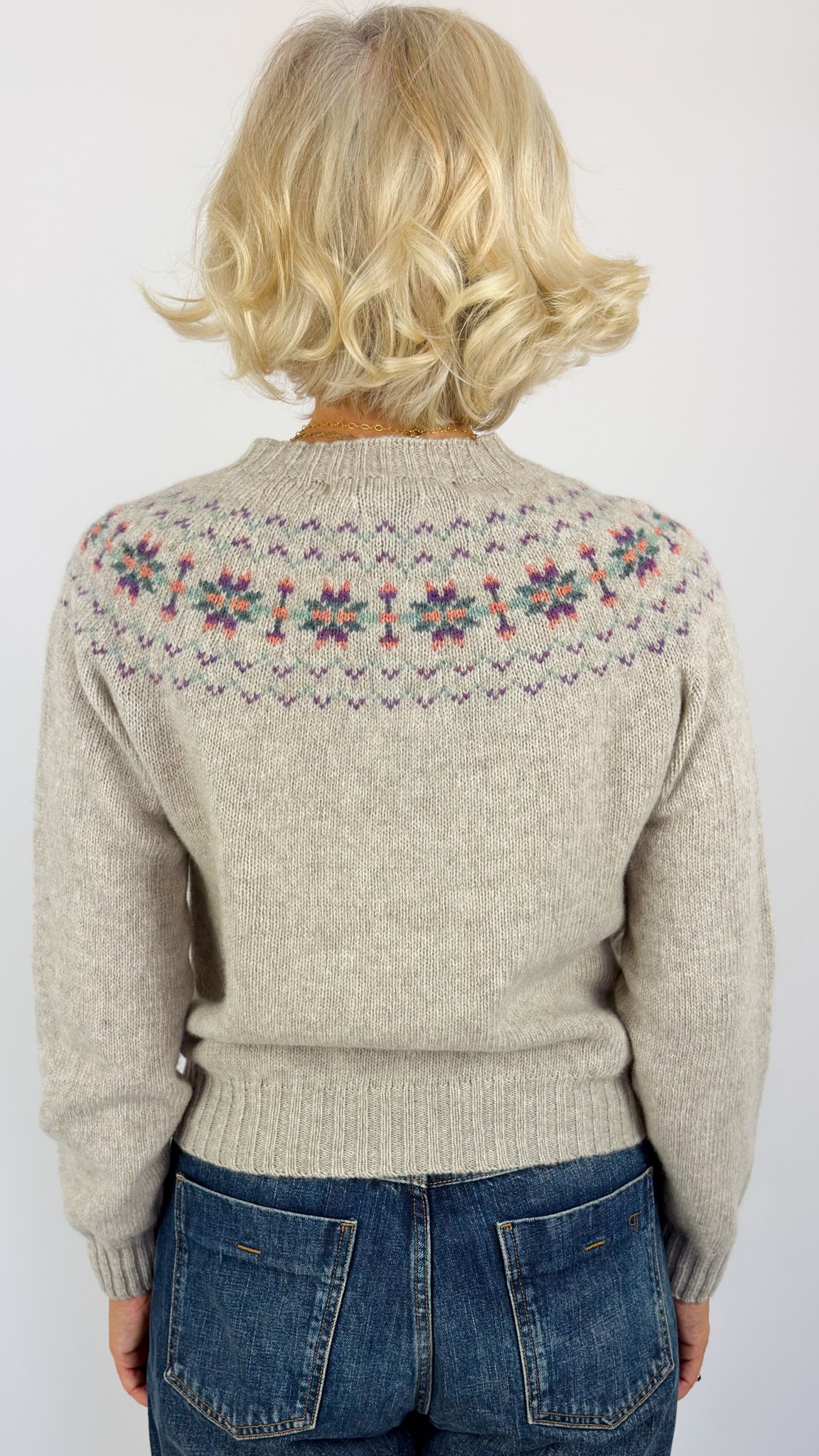 Cordelia James Flavia Jumper Vellum