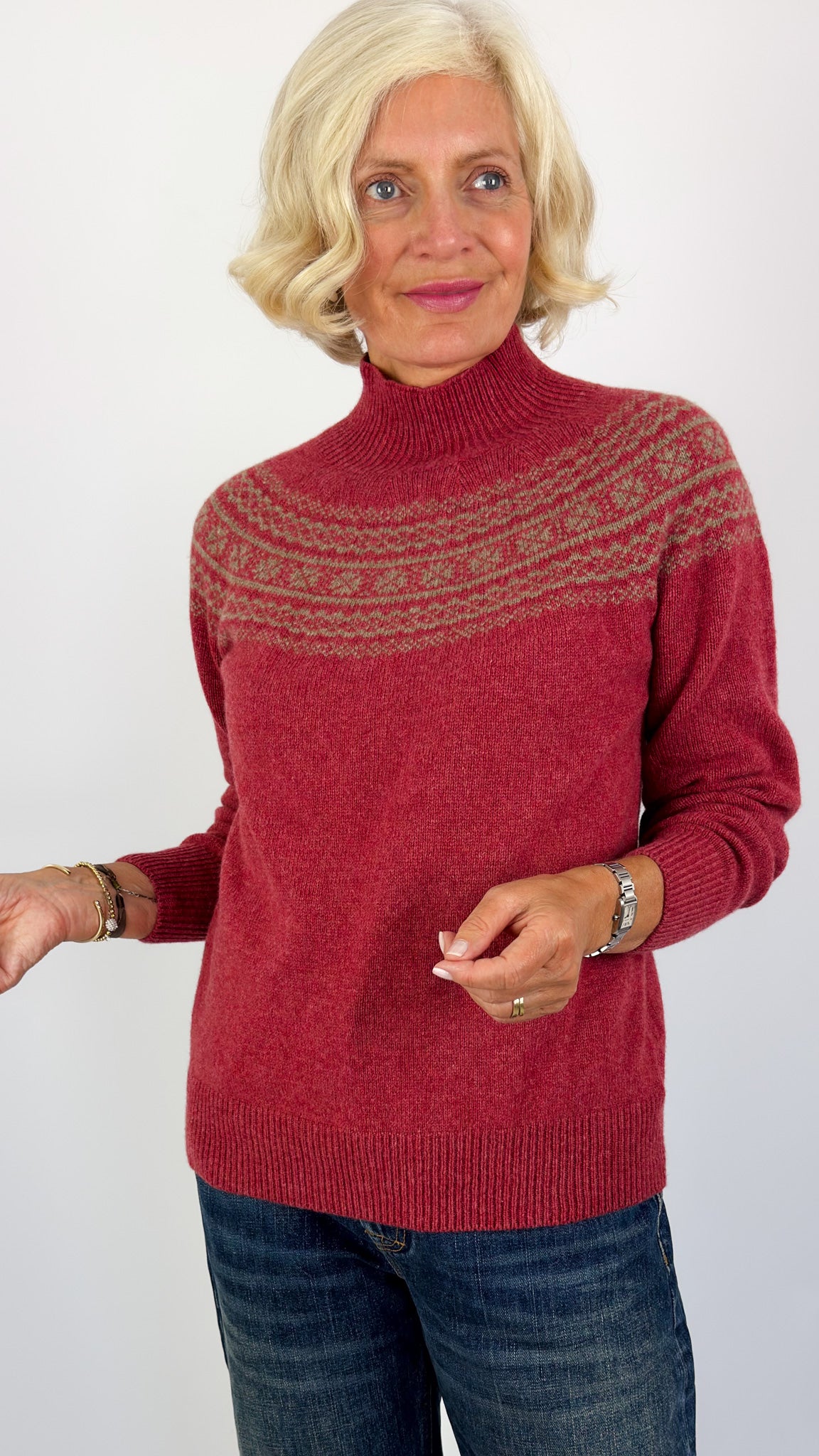 Cordelia James Felicity Jumper Cinder/Natural