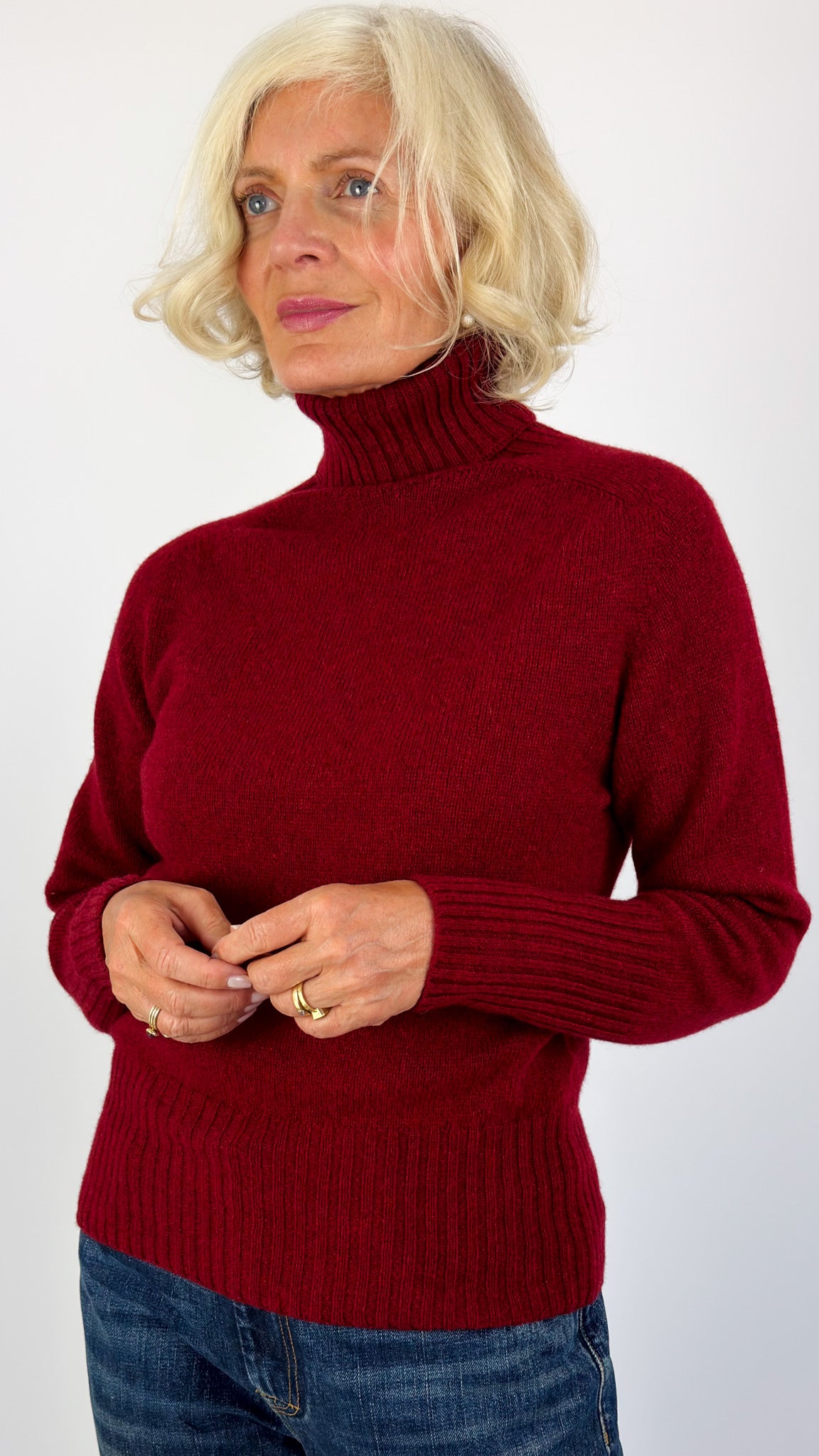 Cordelia James Fiona Jumper Red