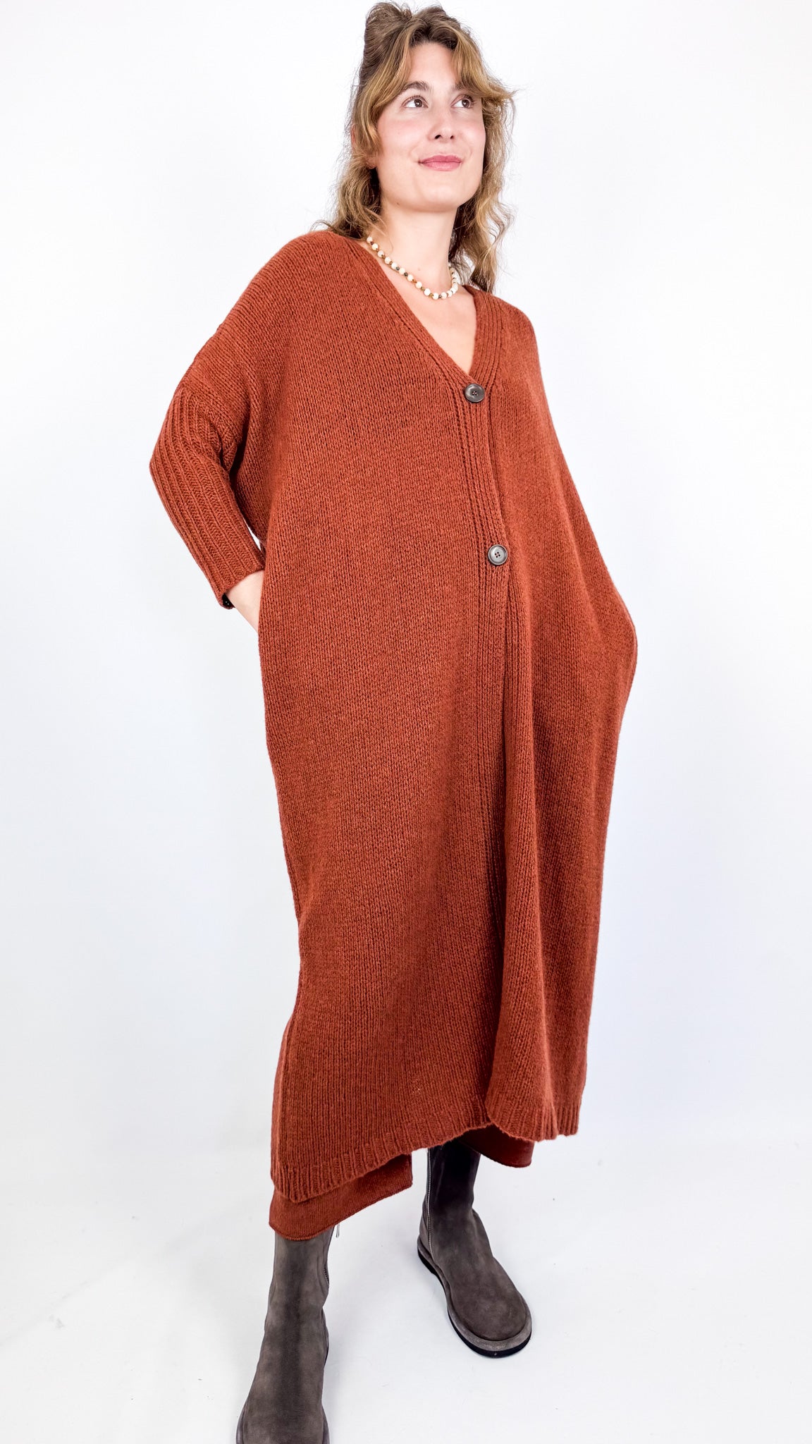 Sort Aarhus Jade Cardigan Spice