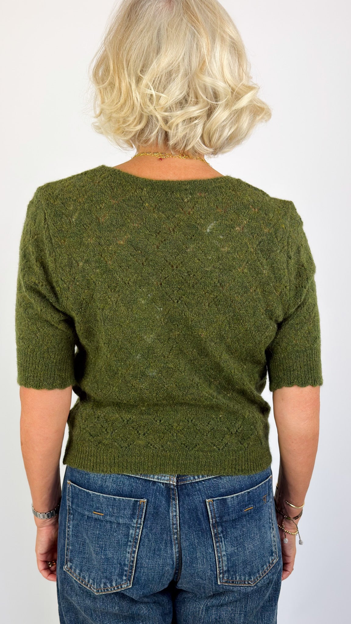 Sibin Linnebjerg Due Jumper Green