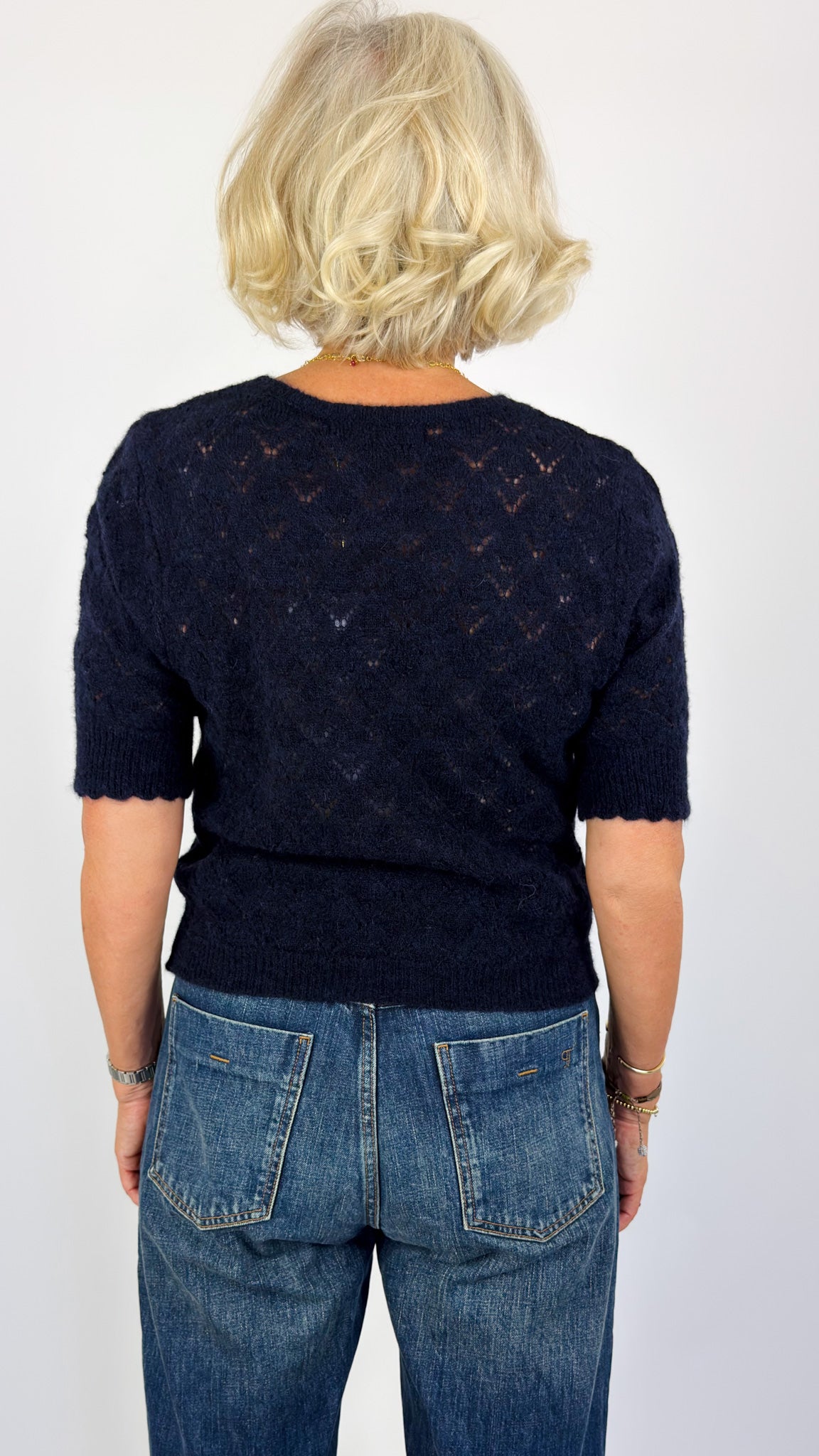 Sibin Linnebjerg Due Jumper Navy