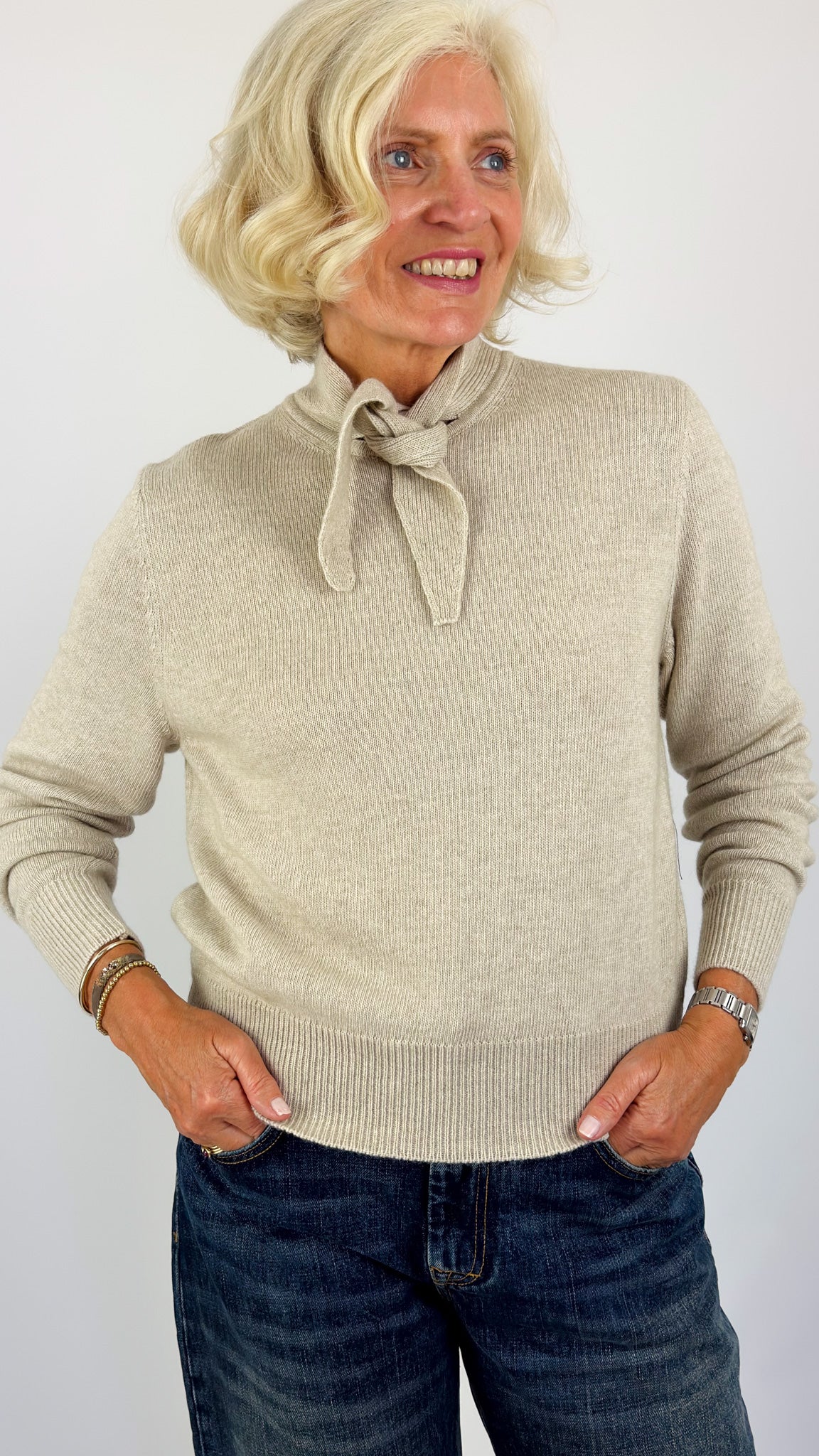 Sibin Linnebjerg Neoma Jumper Natural
