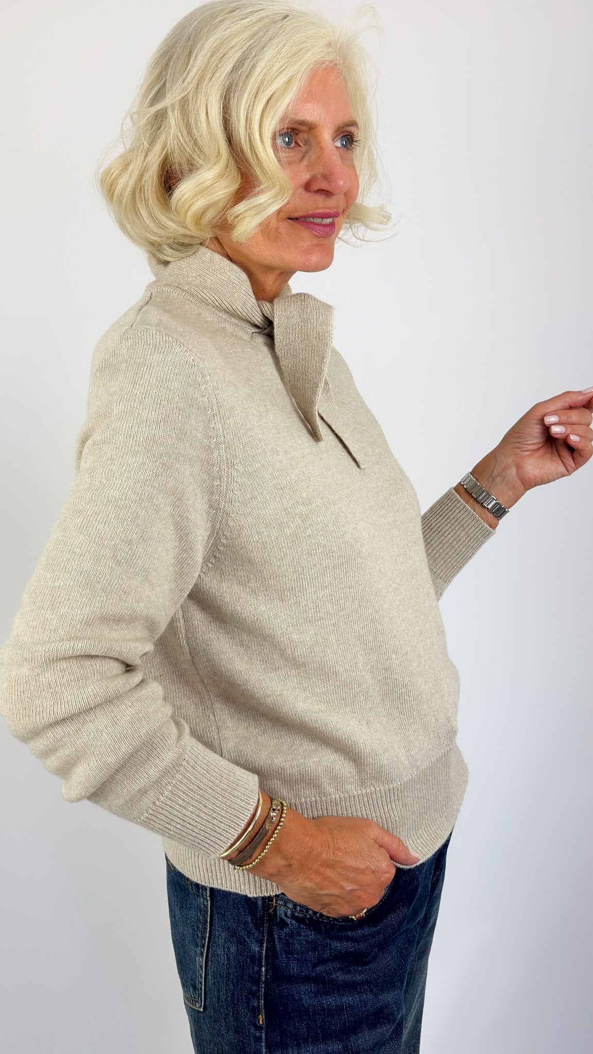 Sibin Linnebjerg Neoma Jumper Natural