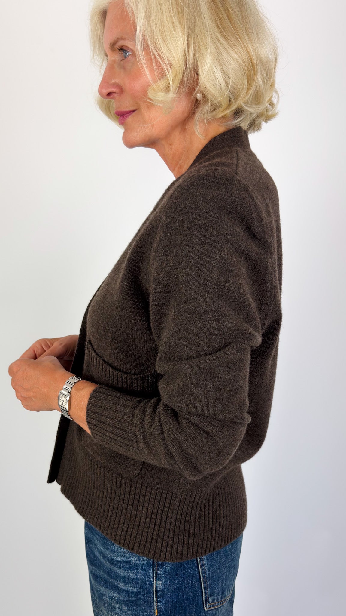 Sibin Linnebjerg Carole Cardigan Brown