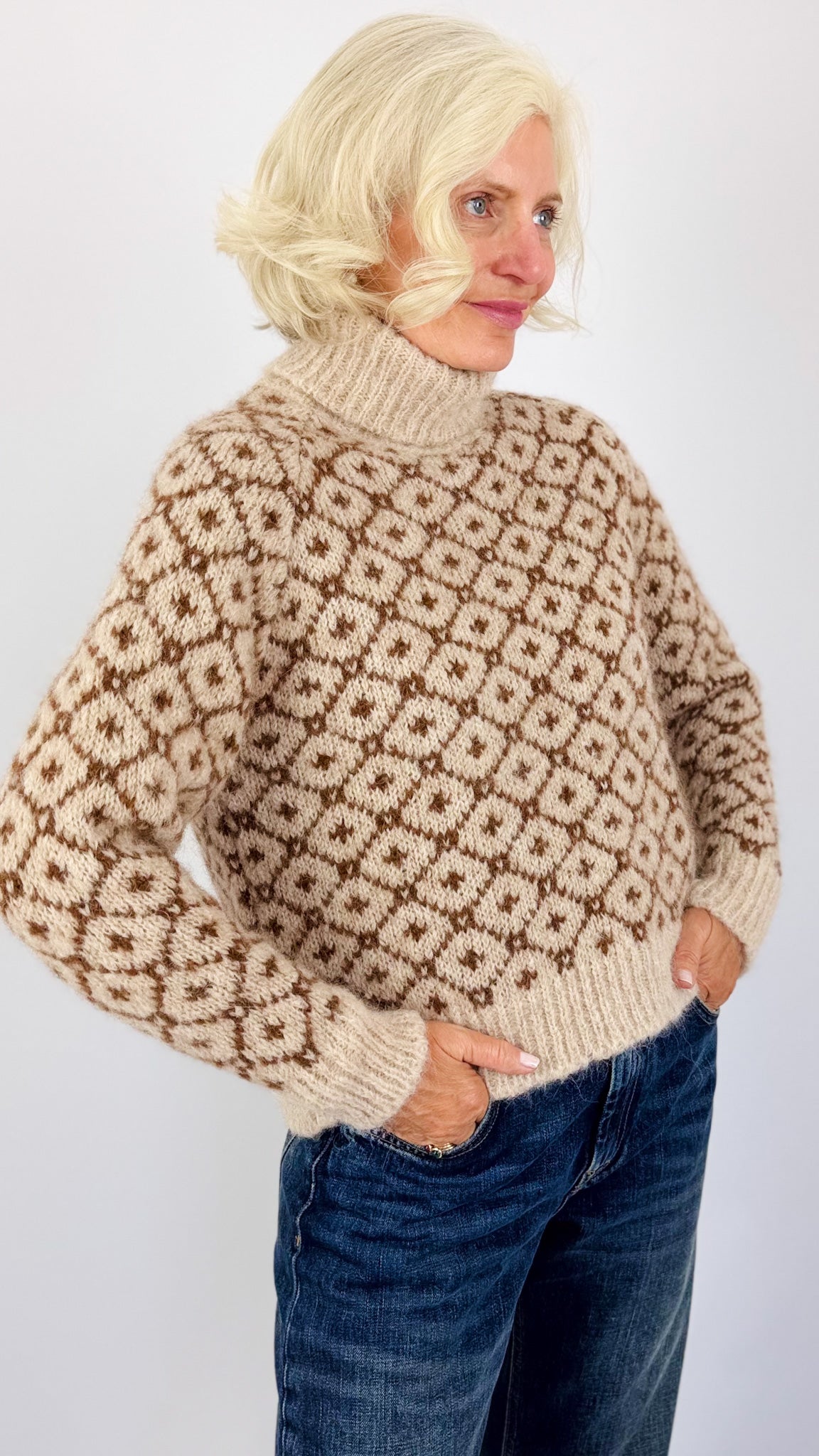 Sibin Linnebjerg Camelia Jumper Sand/Hazel