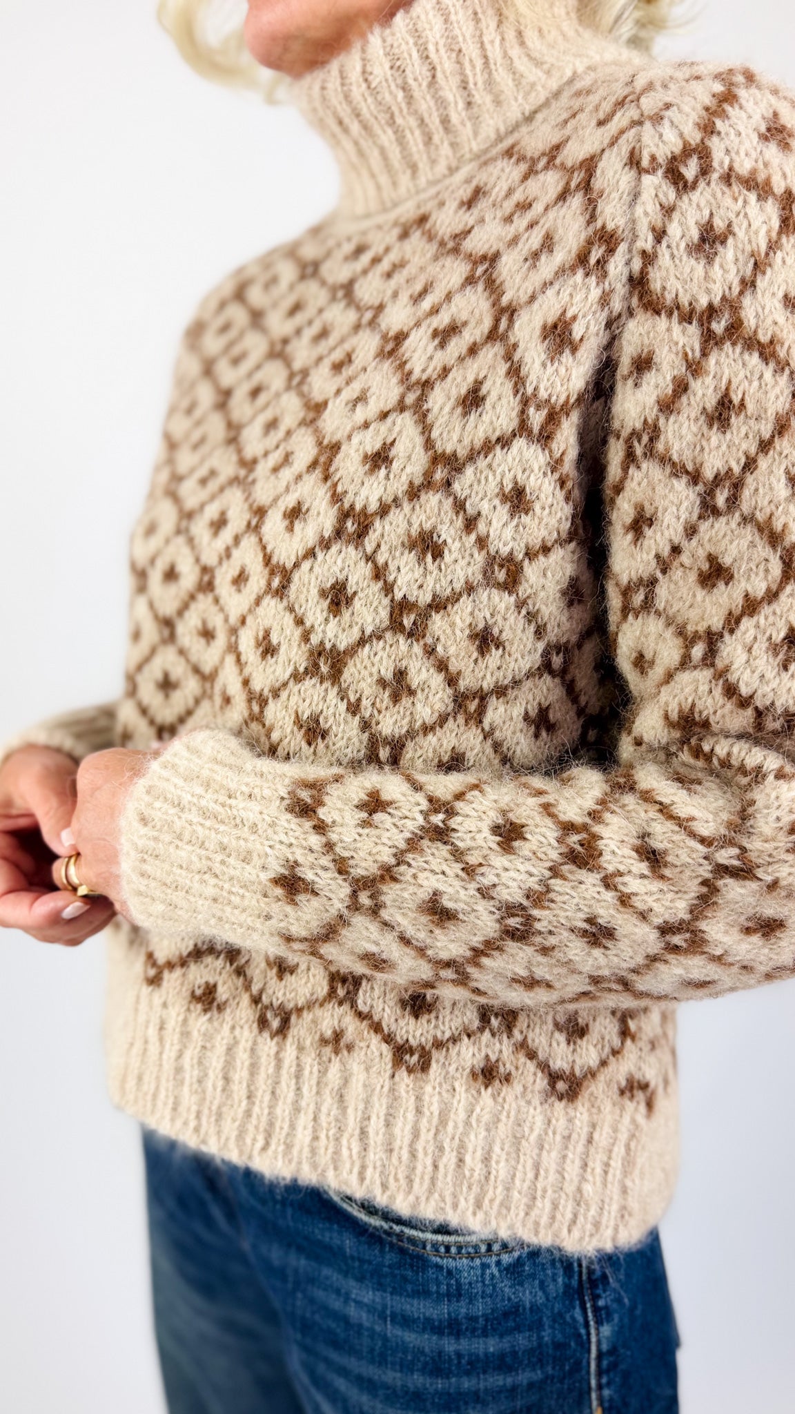 Sibin Linnebjerg Camelia Jumper Sand/Hazel