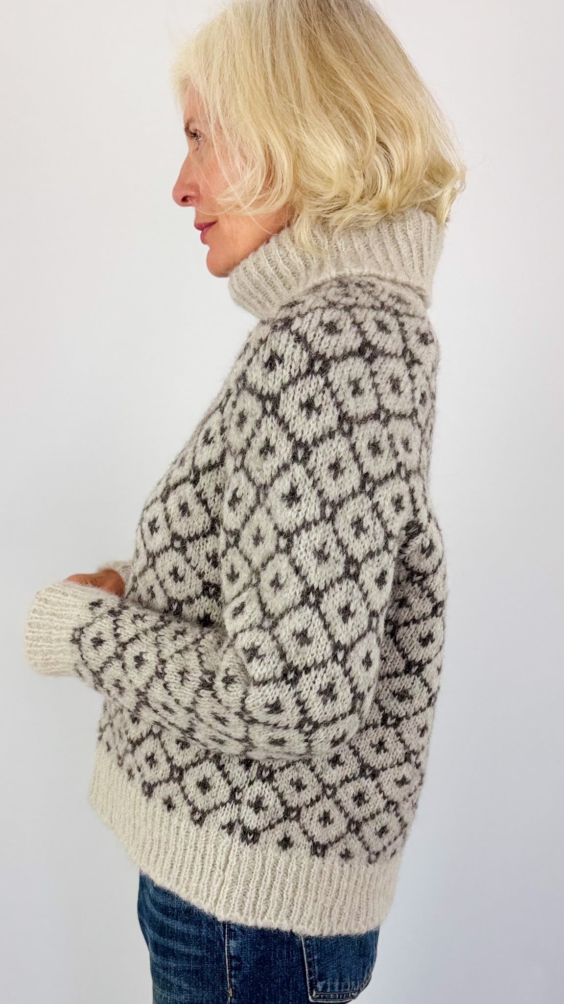 Sibin Linnebjerg Camelia Jumper Stone/Anthracite