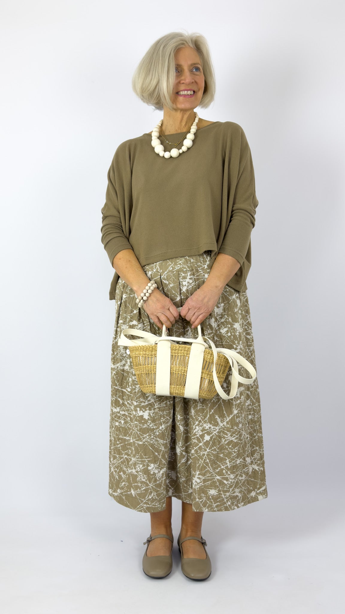 Mama b Pesci Skirt Cumin