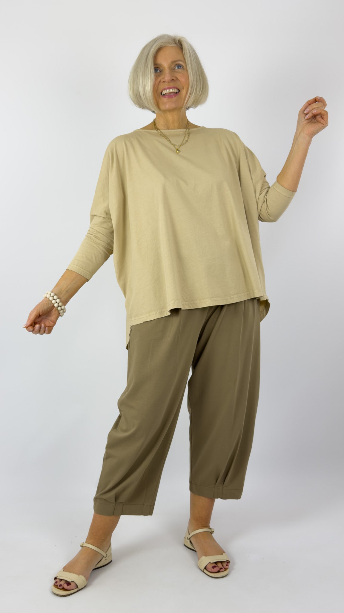 Mama b Domenica T-Shirt Grano