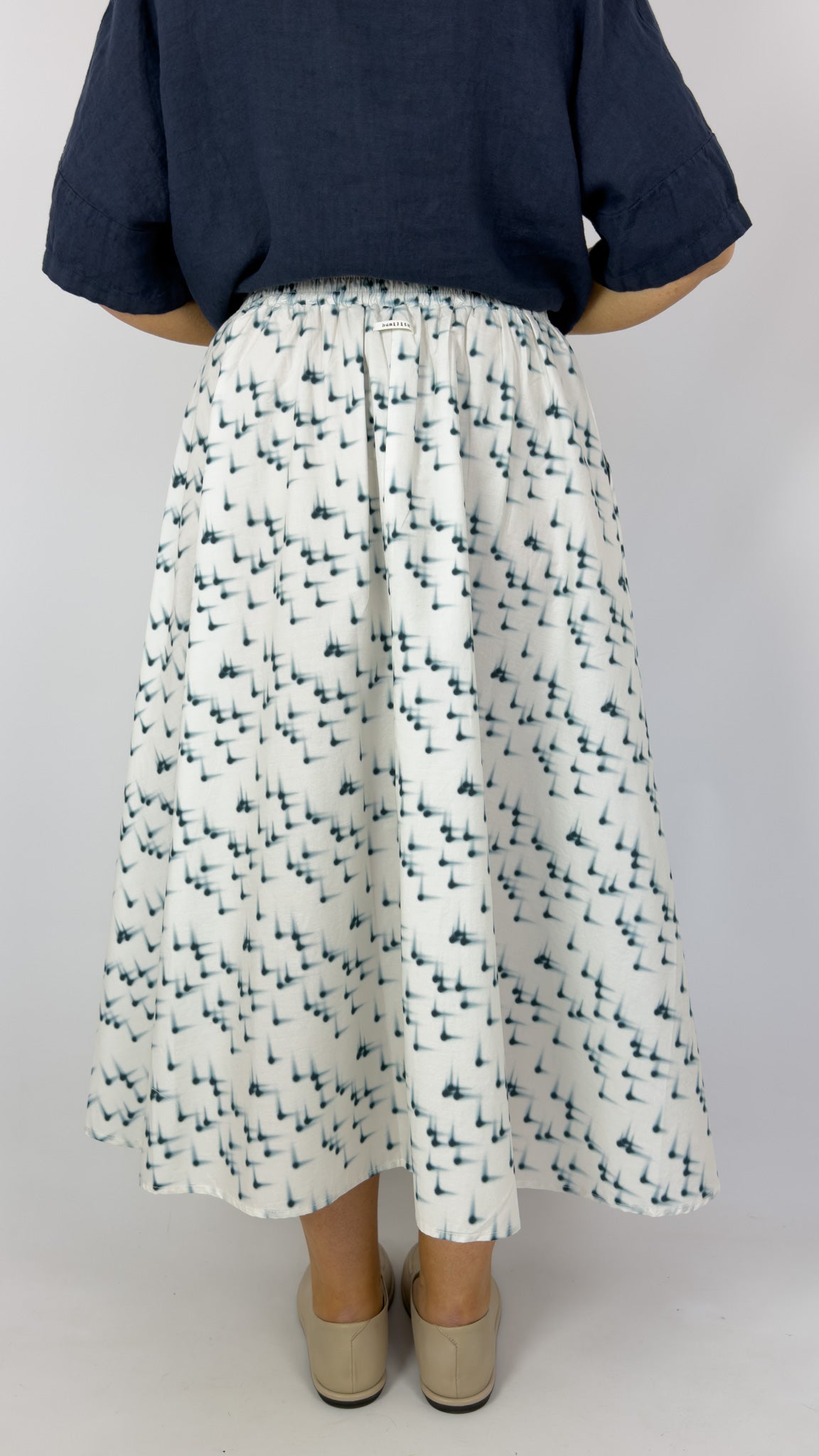 Humility Lorani Skirt Marine/White
