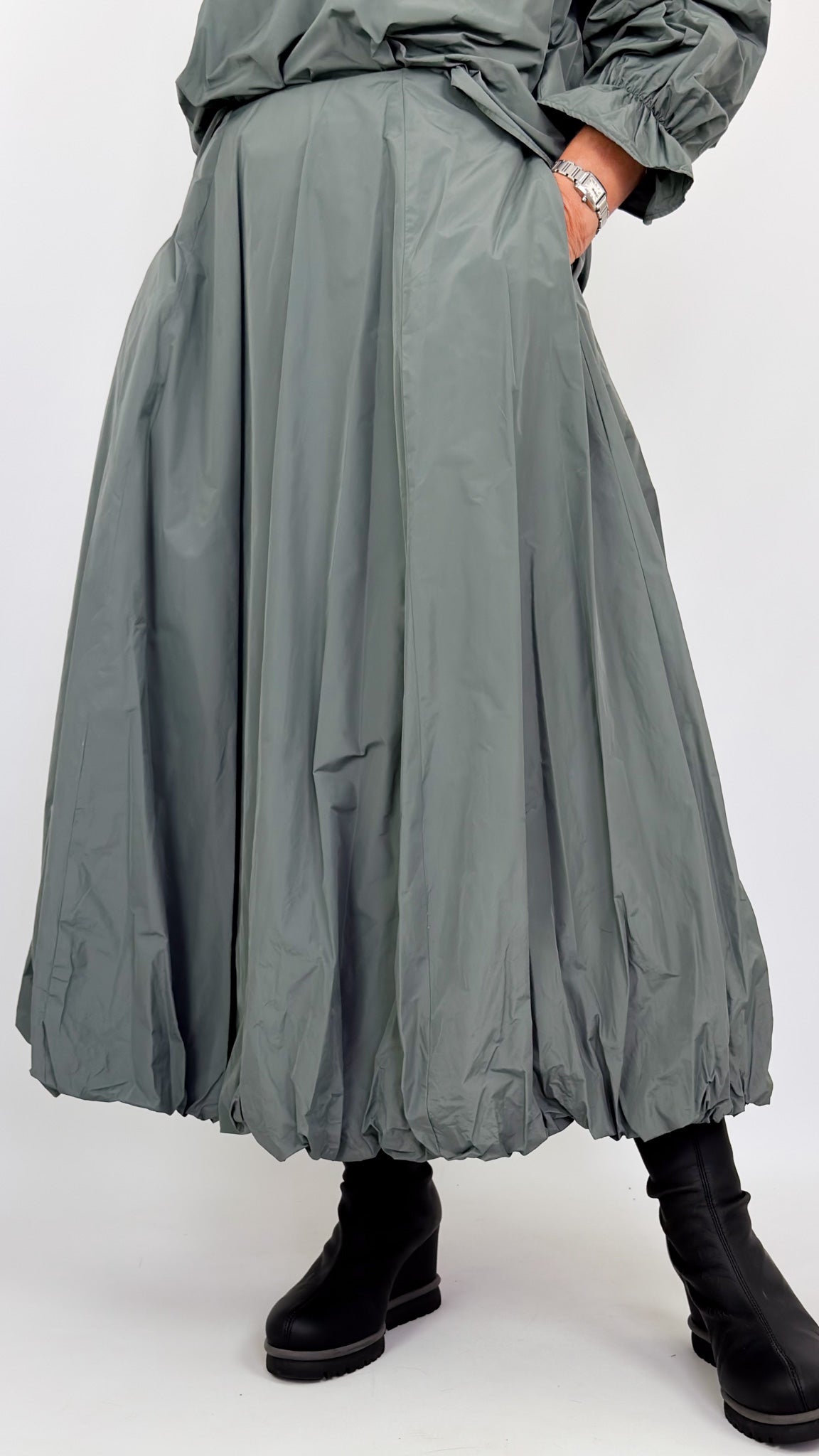 Neirami 116 Skirt Jade/Grey