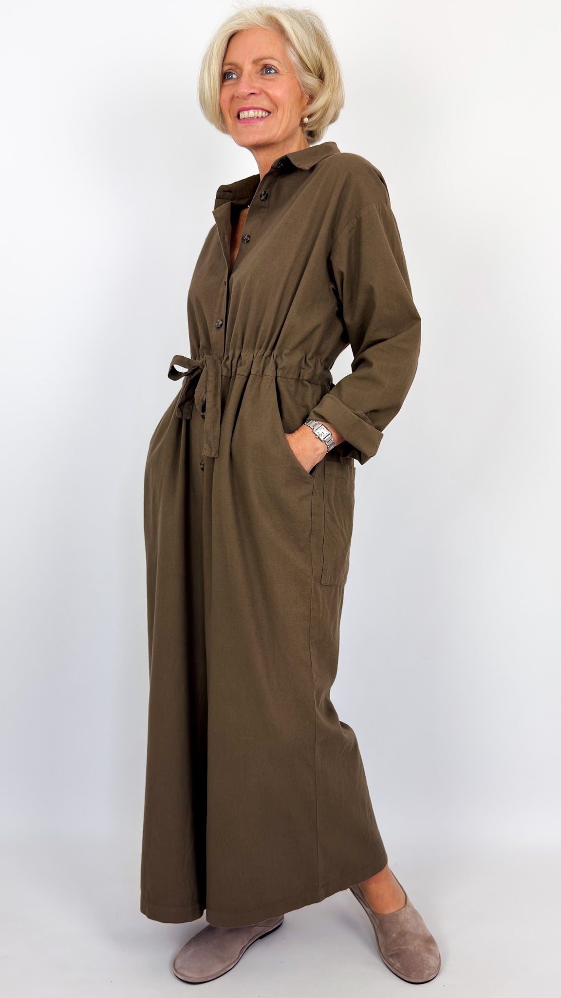 Neirami 314 Jumpsuit Tobacco