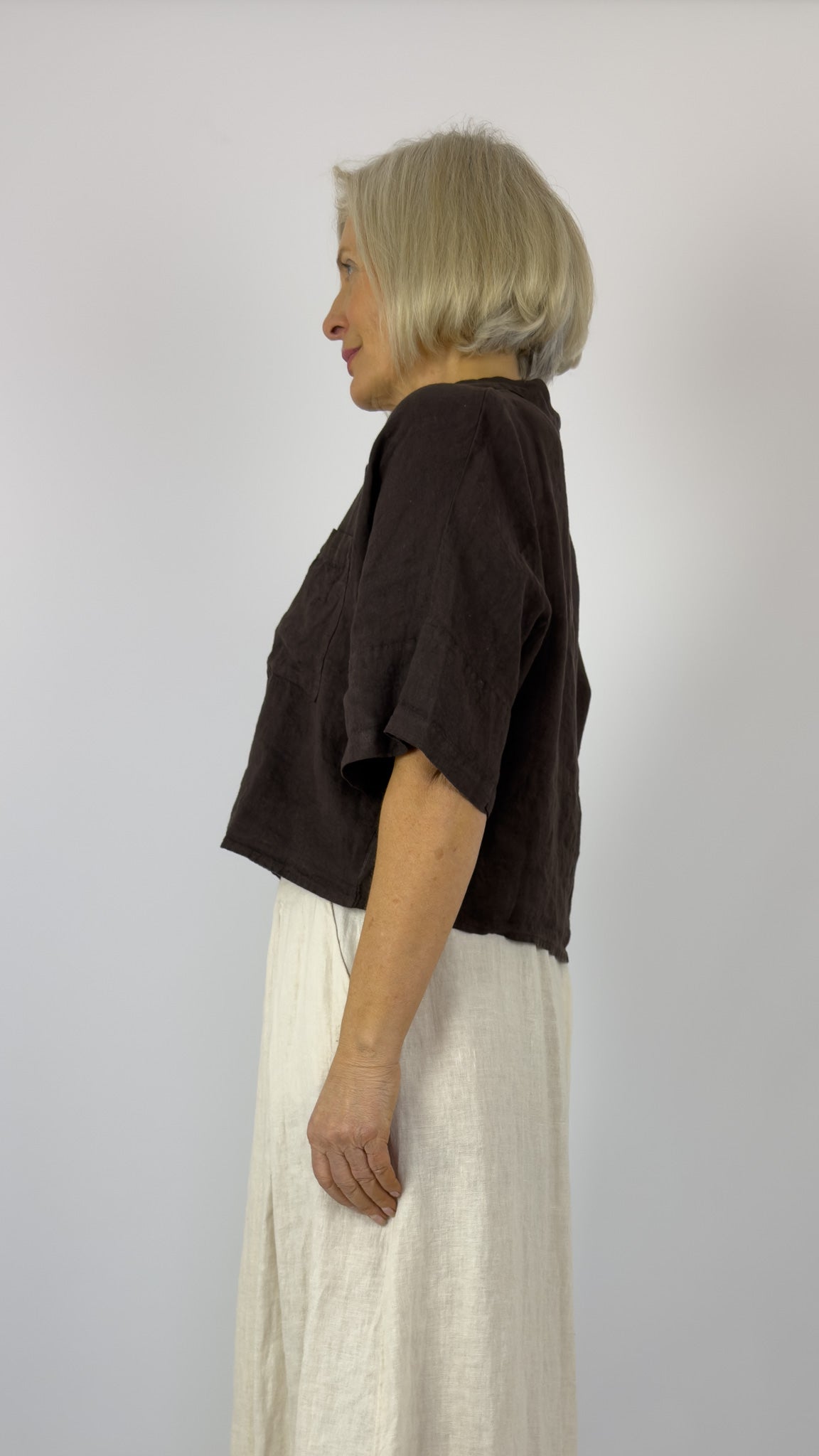Humility Livia Blouse Chocolate