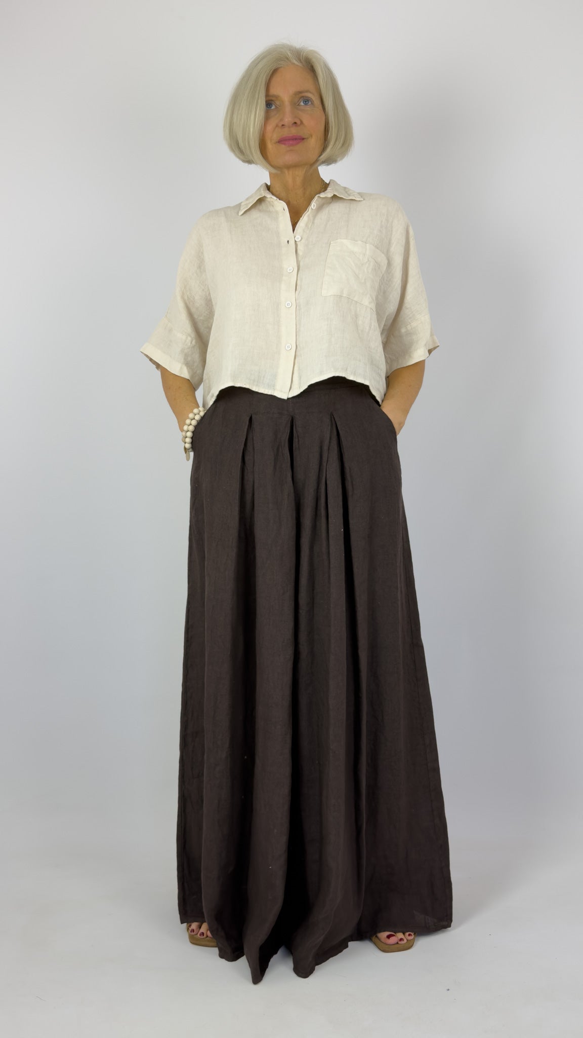 Humility Turba Trousers Chocolate