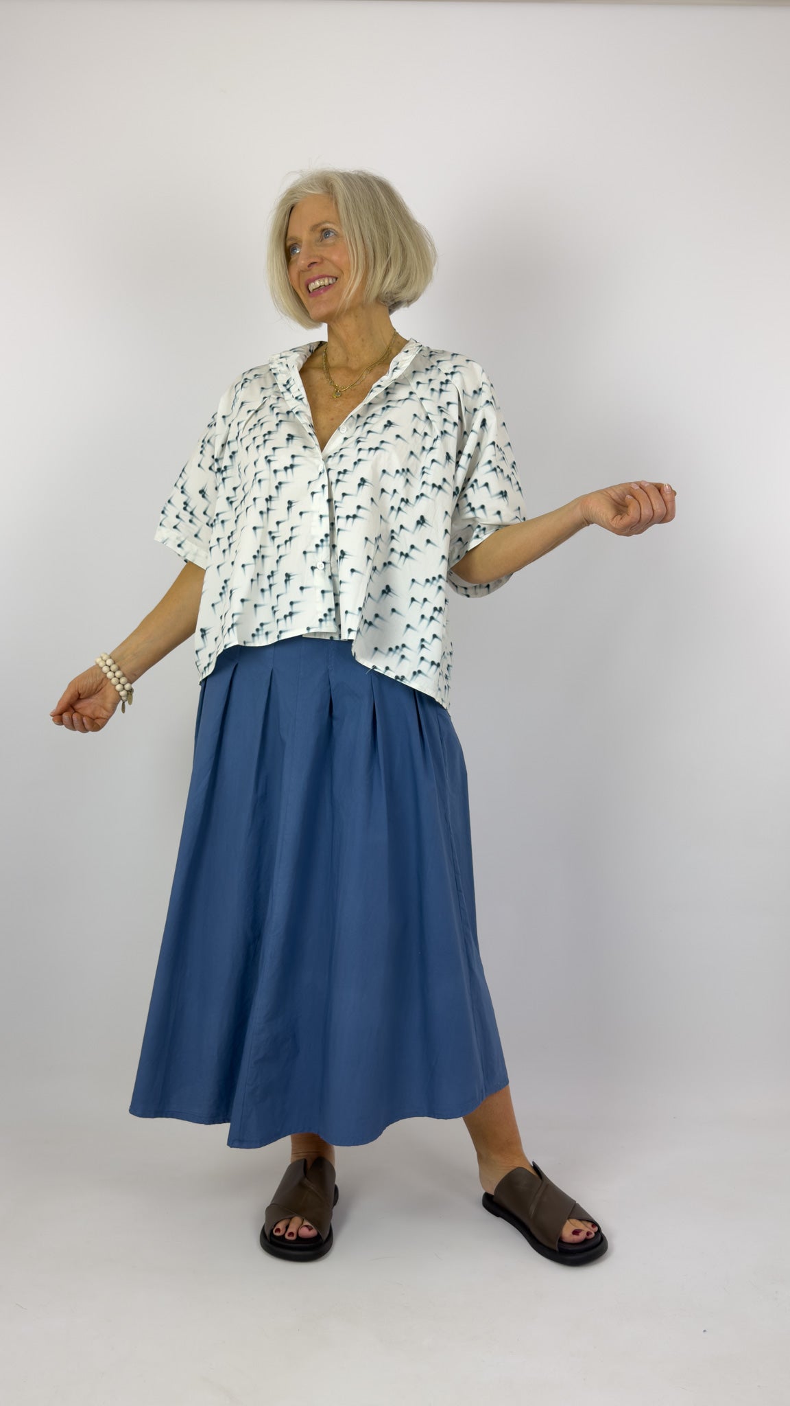 Humility Linea Skirt Denim
