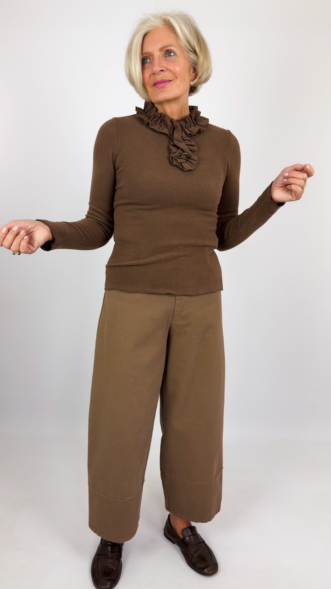 Nierami 302 Jumper Tobacco