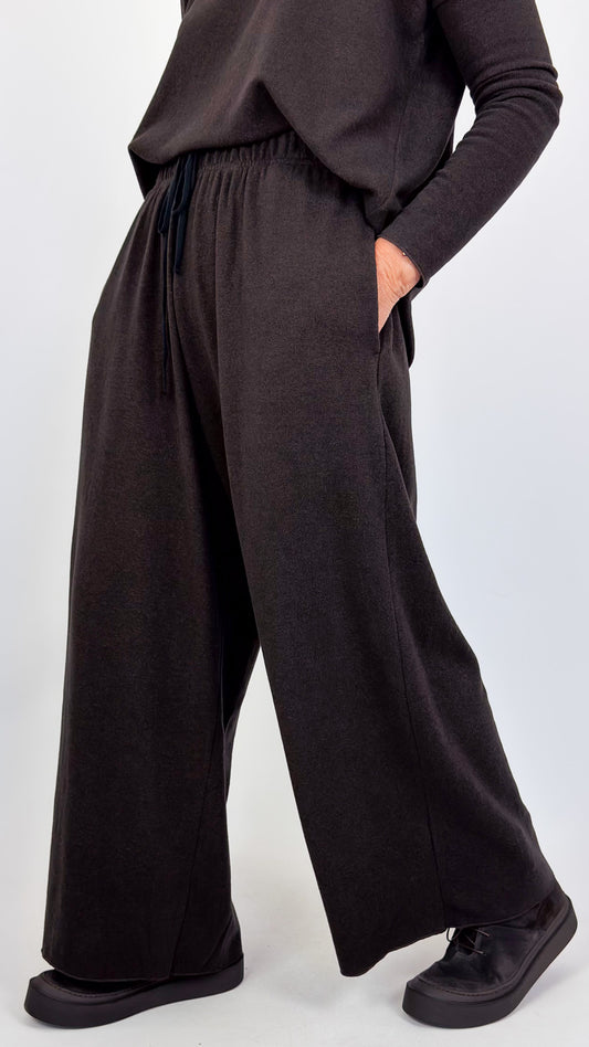 Album Di Famiglia JP Wide Trousers Brown