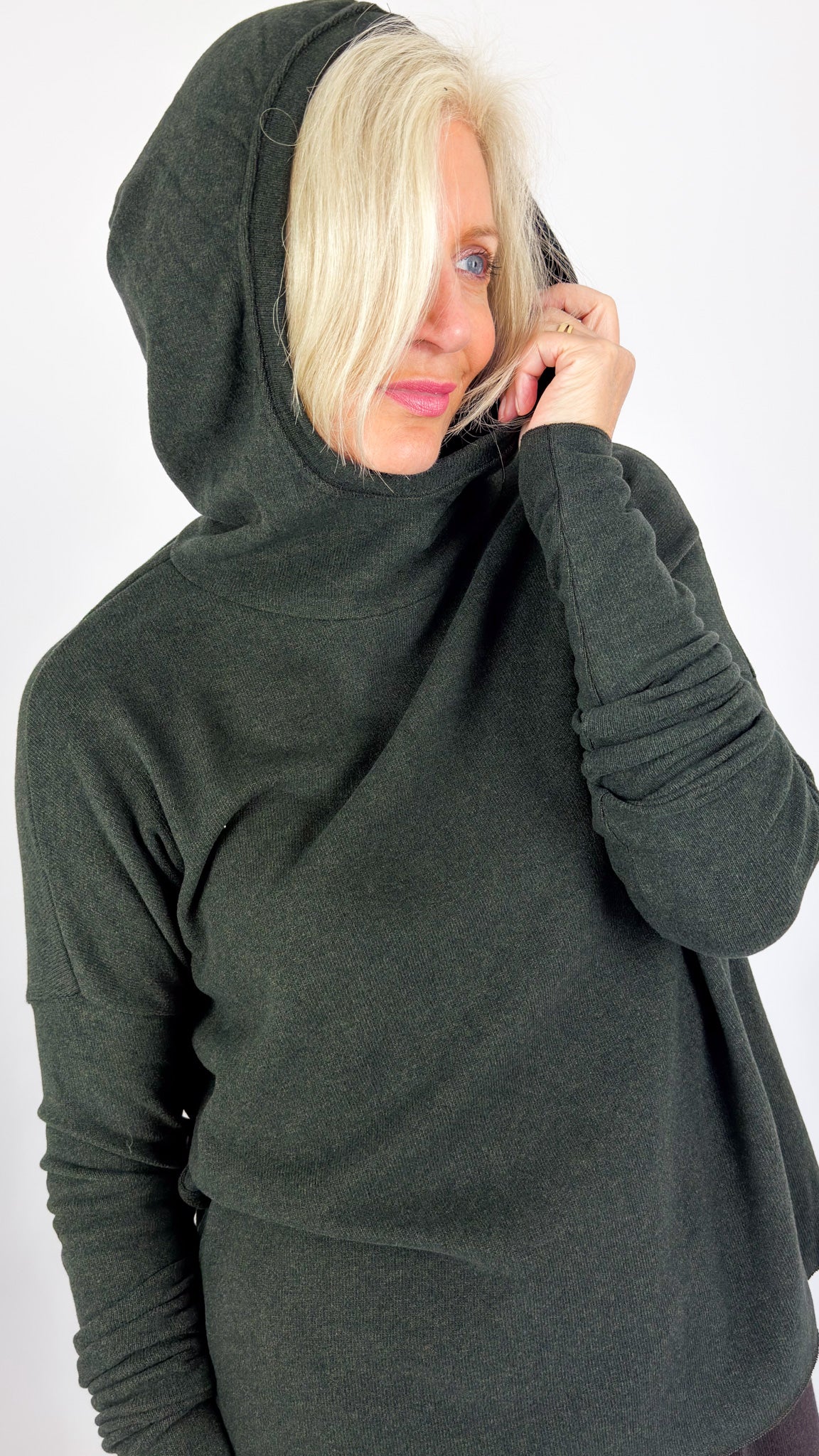 Album Di Famiglia JP Hoodie Jumper Forest