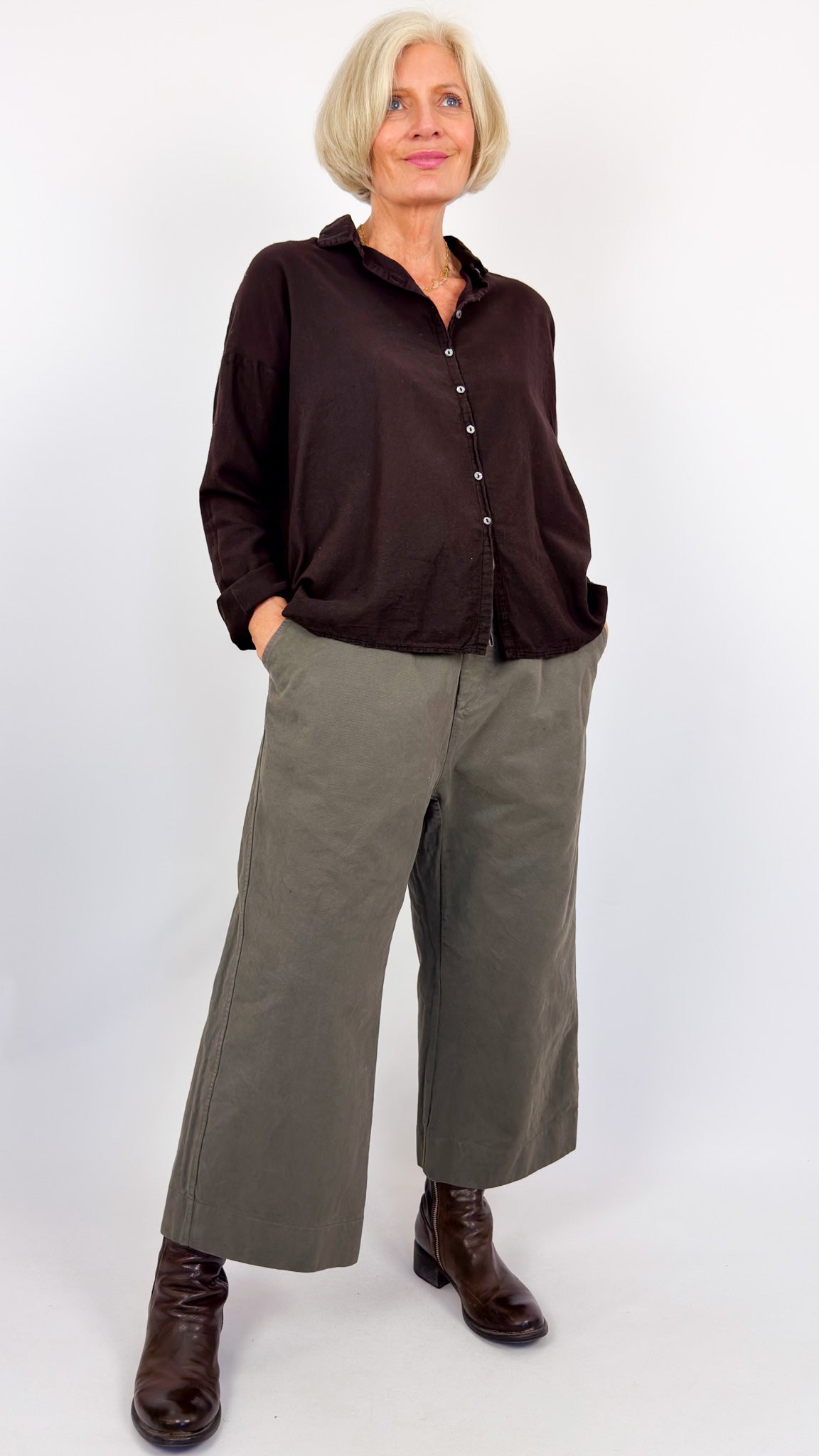 Album Di Famiglia WLC Shirt Brown