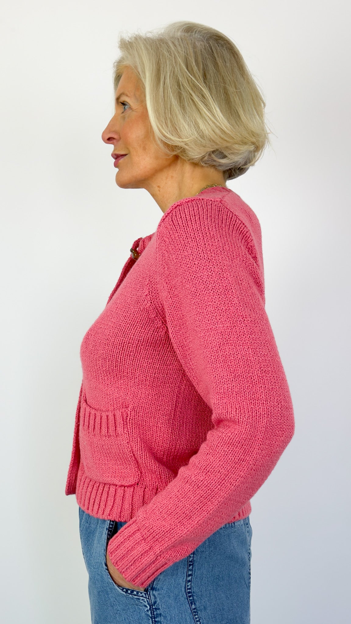 Stella Forest Aza Cardigan Bonbon