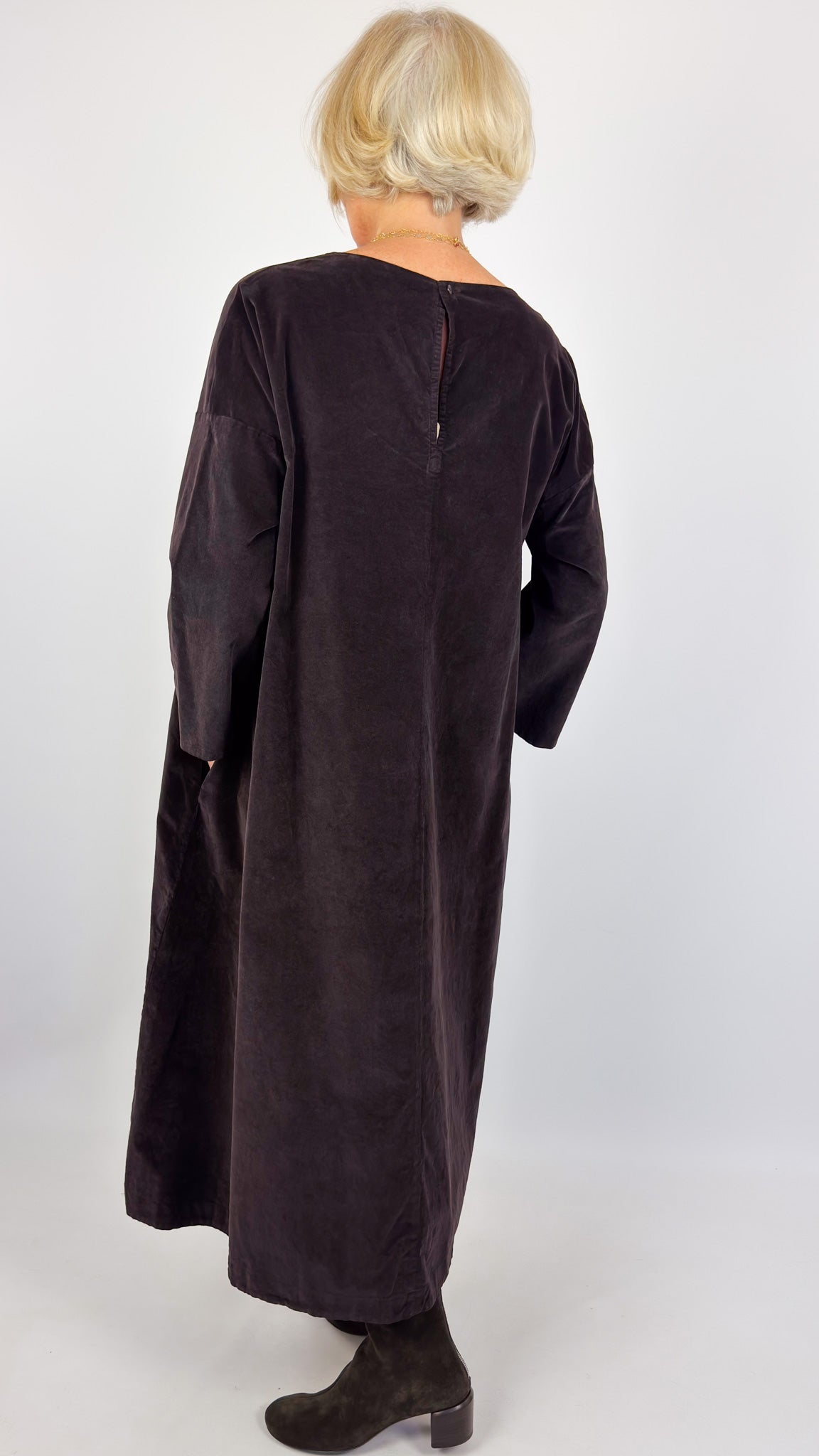 Album Di Famiglia V Loose Dress Brown