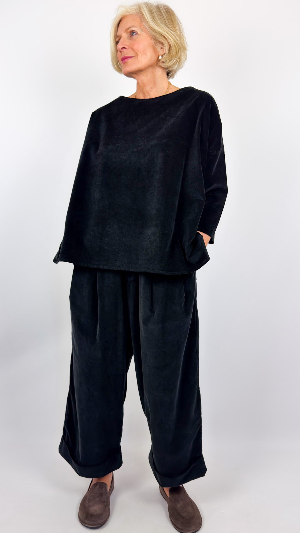 Album Di Famiglia Bragoni V Trousers Black