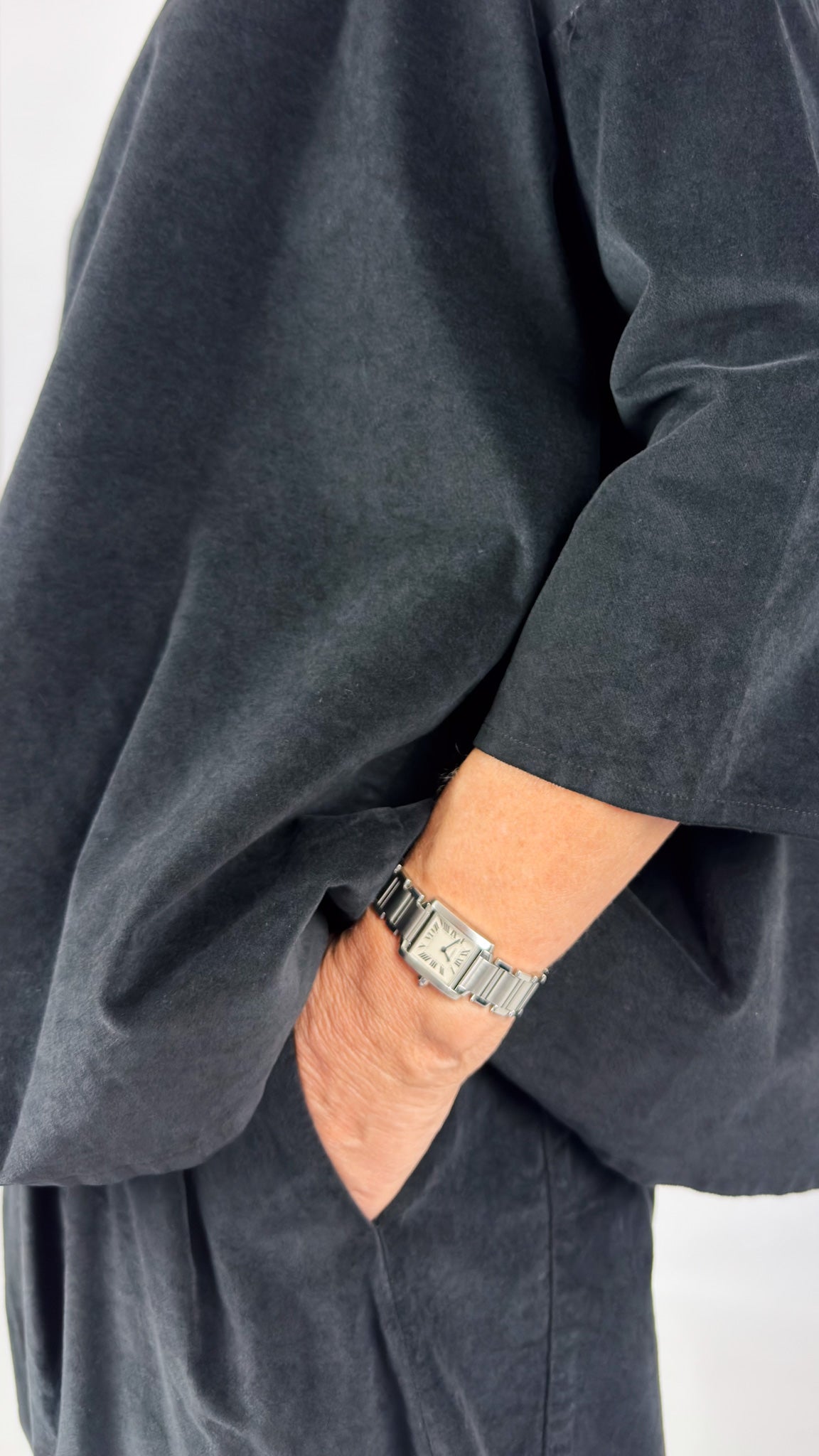 Album Di Famiglia Boatneck V Blouse Black