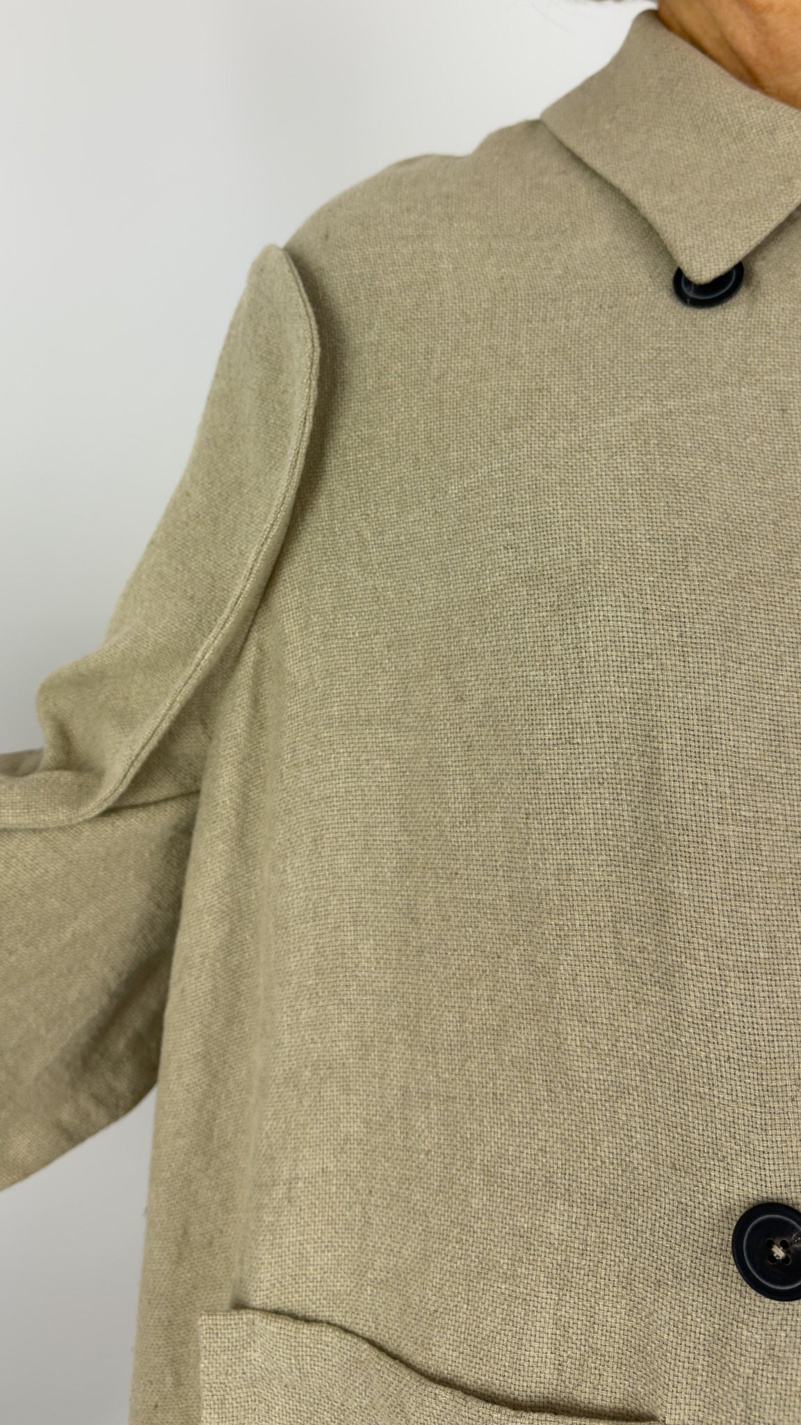 Rundholz Mainline 1111205 Coat Natural/Marshmallow
