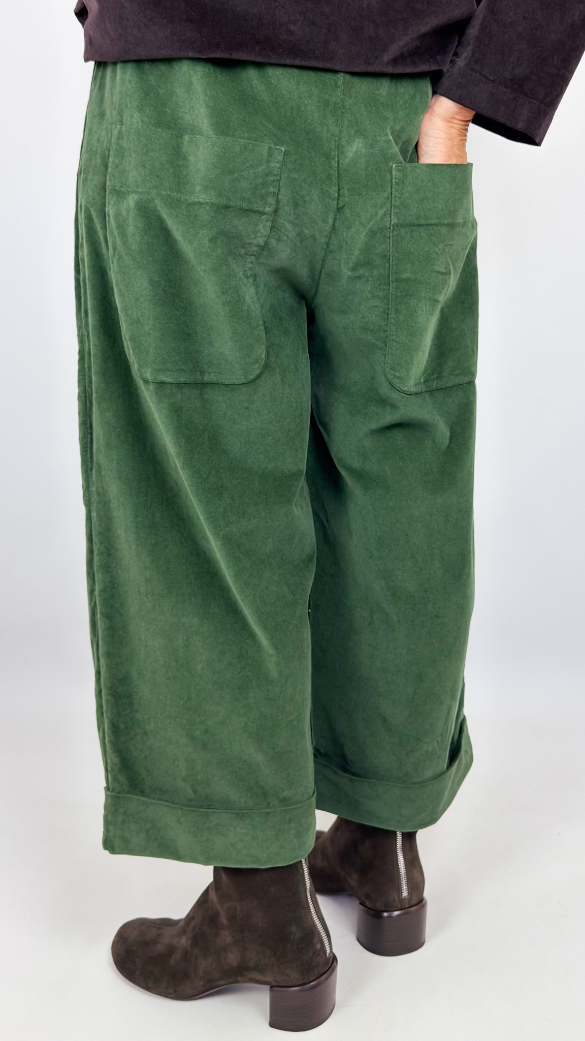 Album Di Famiglia Bragoni V Trousers Forest