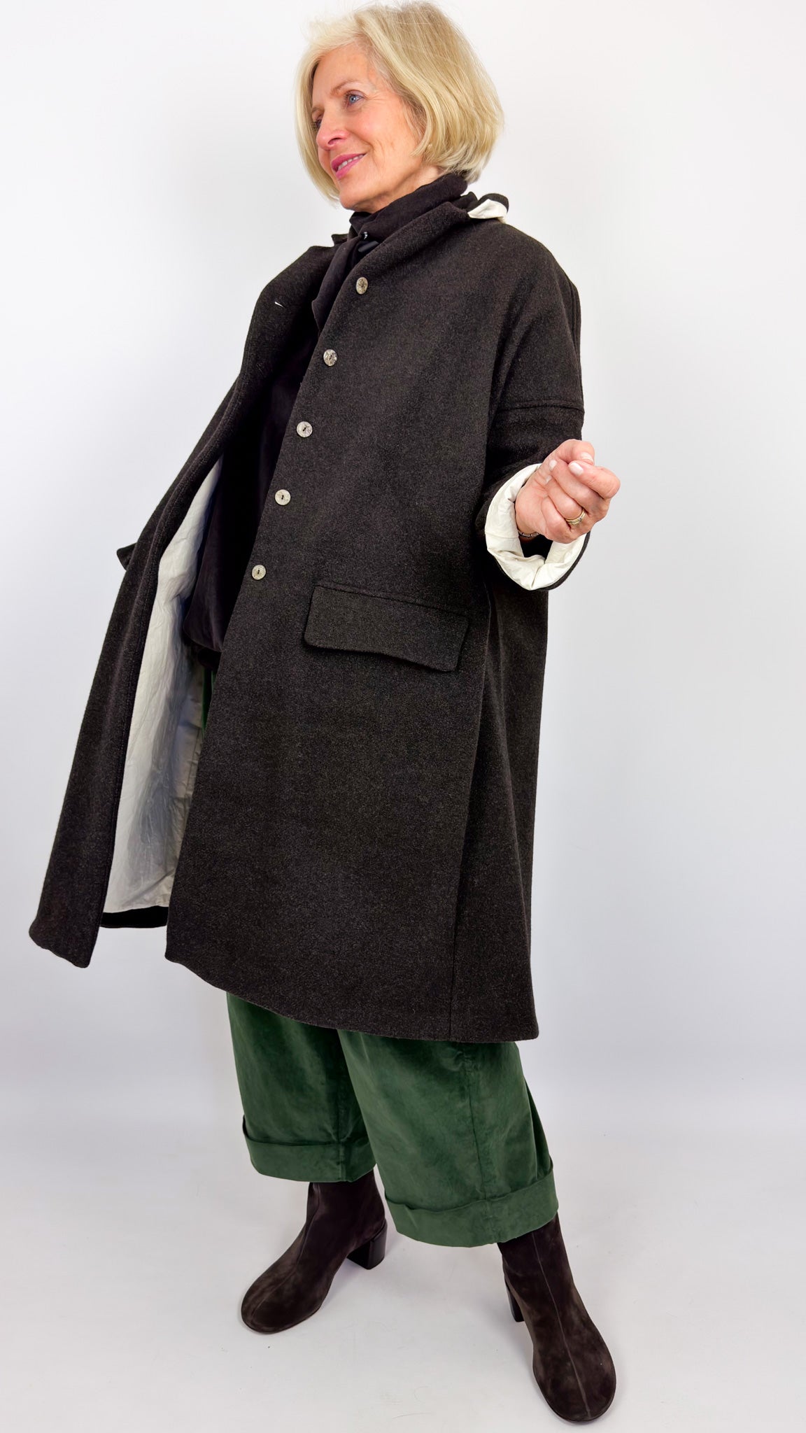 Album Di Famiglia Easy Coat Brown