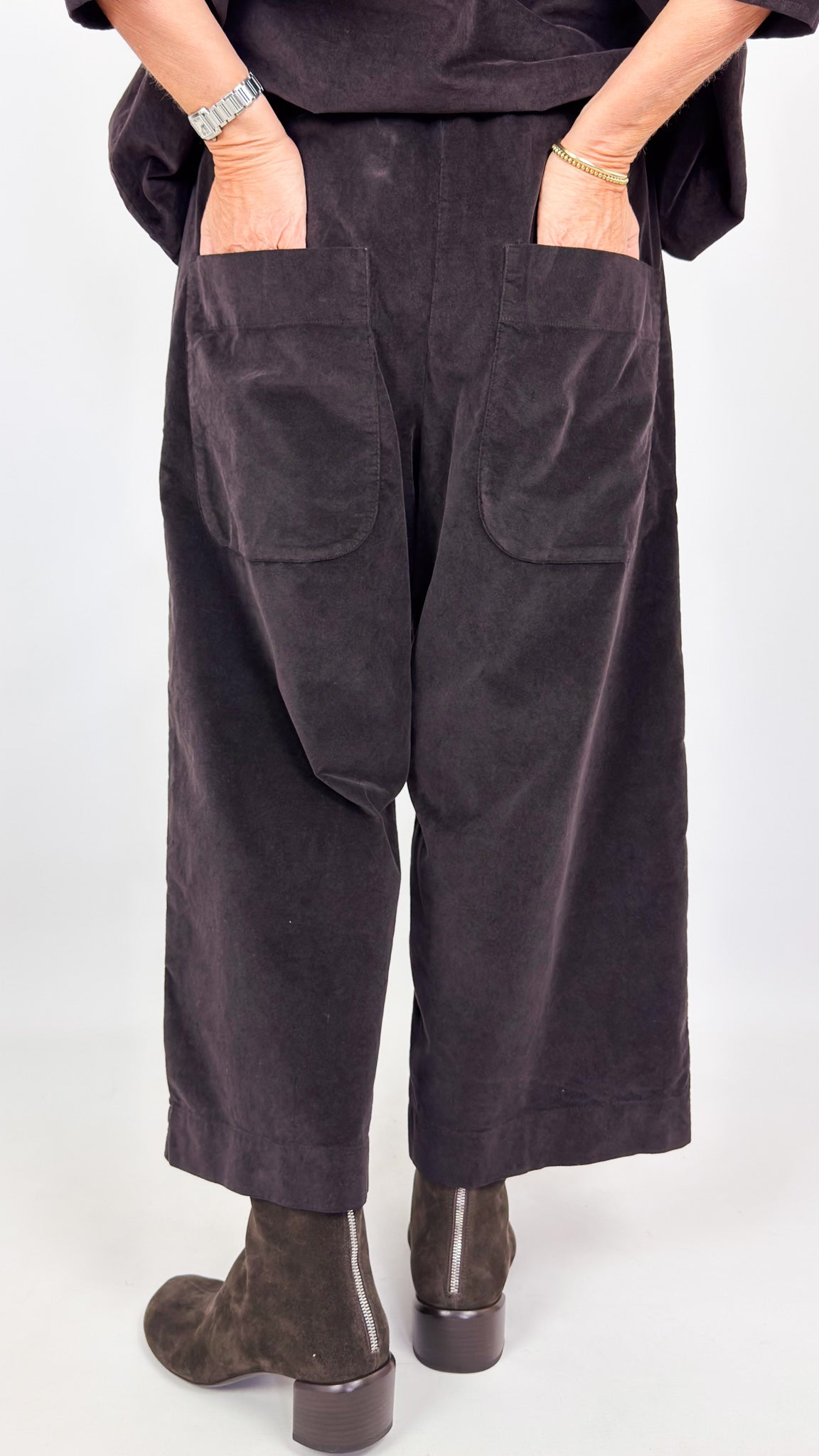 Album Di Famiglia W&S V Trousers Brown