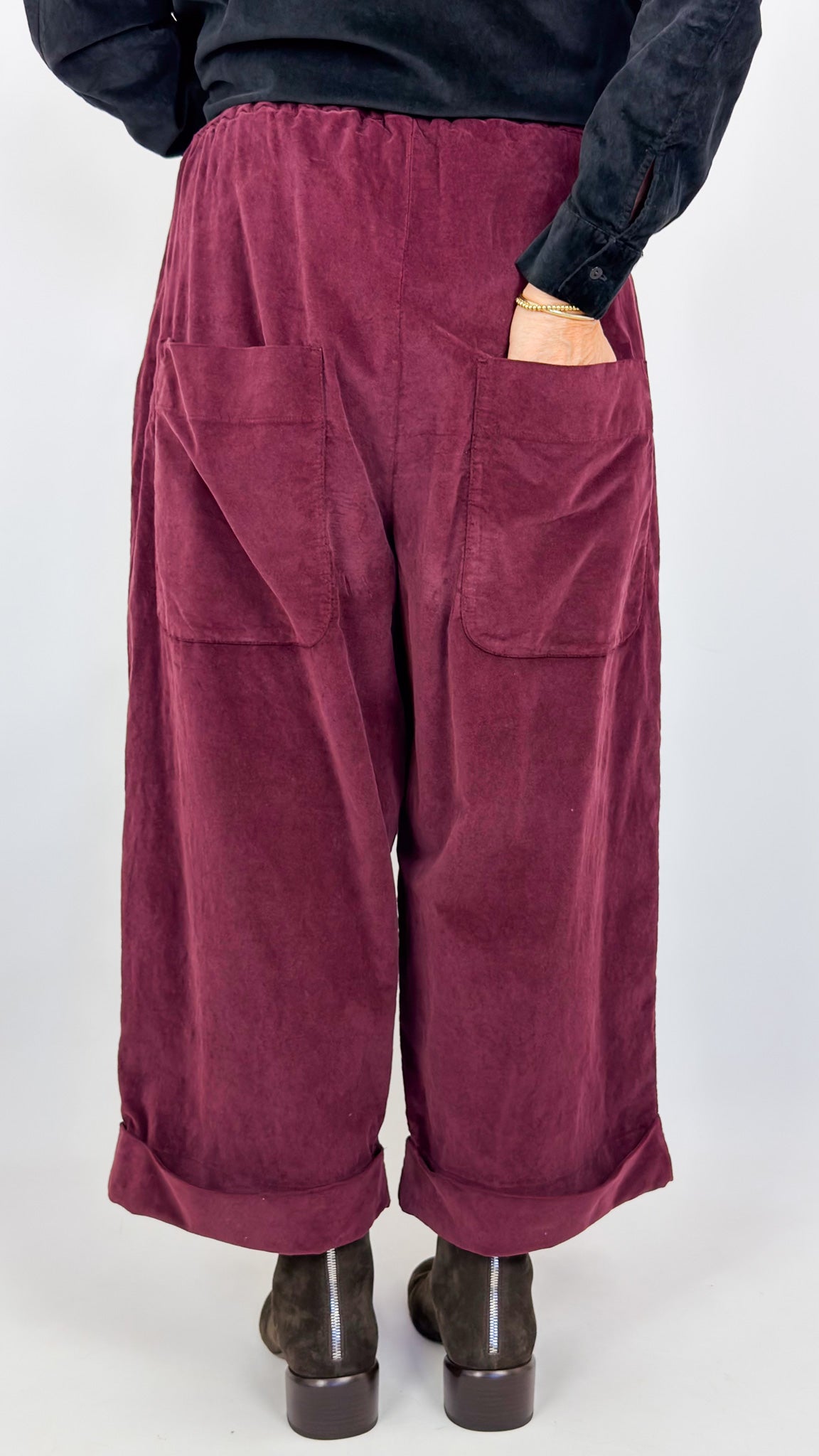 Album Di Famiglia Bragoni V Trousers Wine