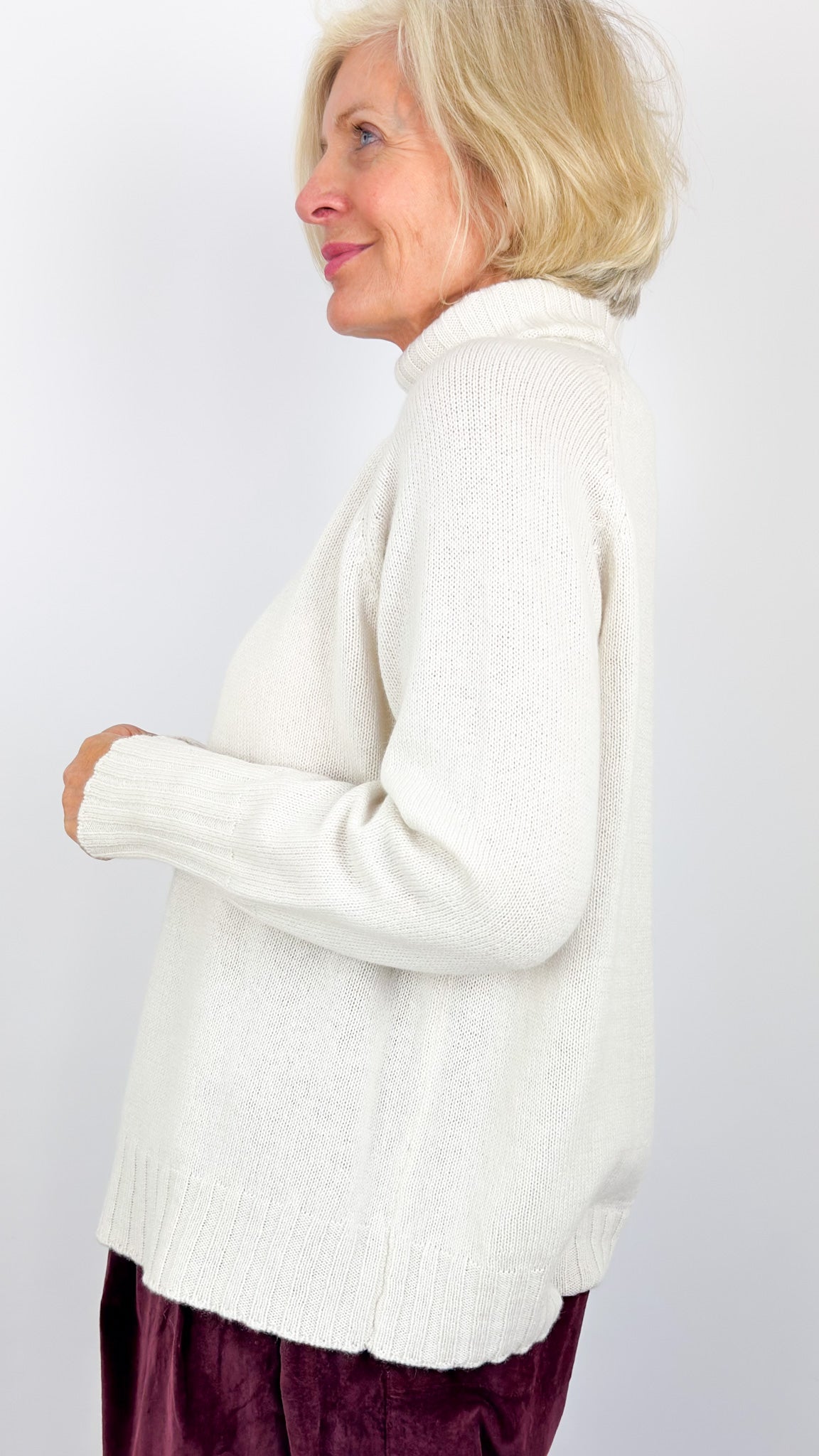 Album Di Famiglia WS Dolcevita Jumper Oatmeal