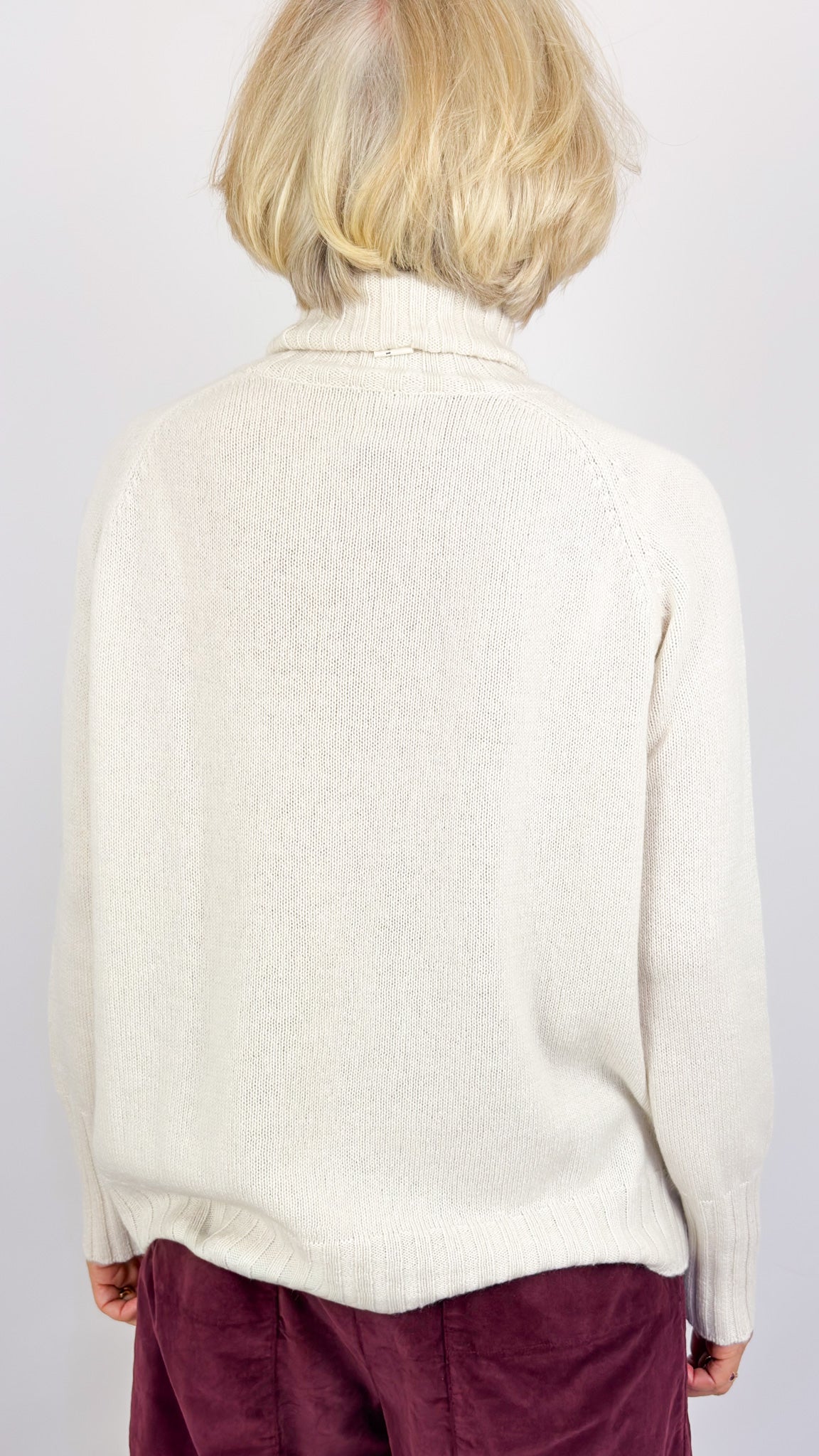 Album Di Famiglia WS Dolcevita Jumper Oatmeal
