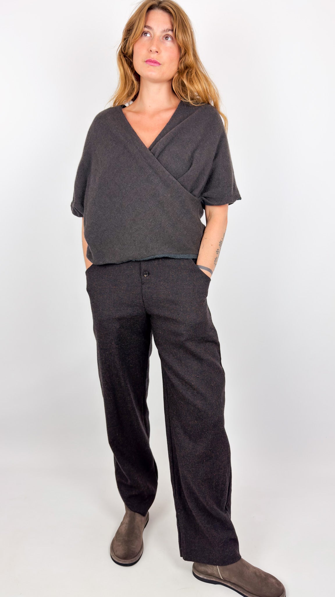 Elsa Esturgie Roman Jumper Brown