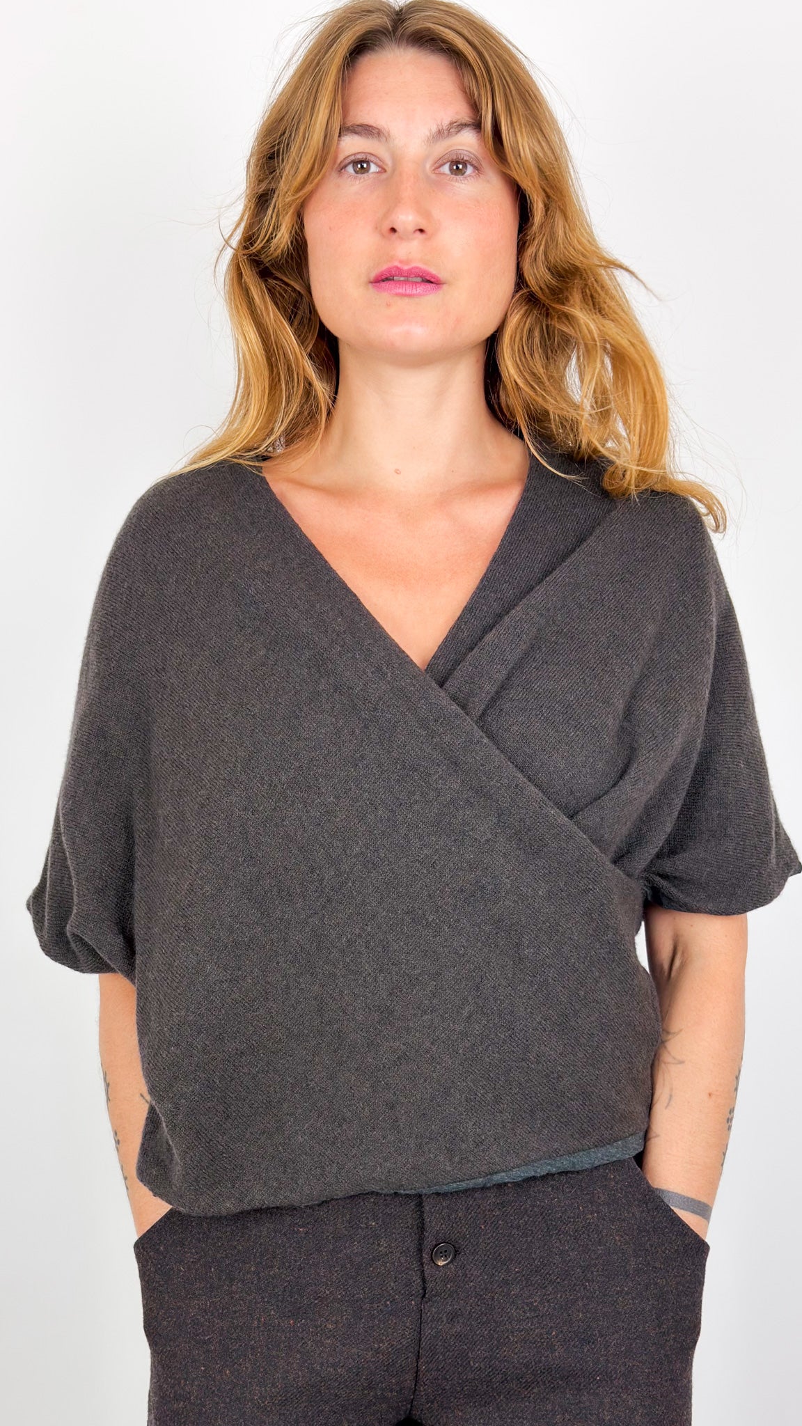 Elsa Esturgie Roman Jumper Brown