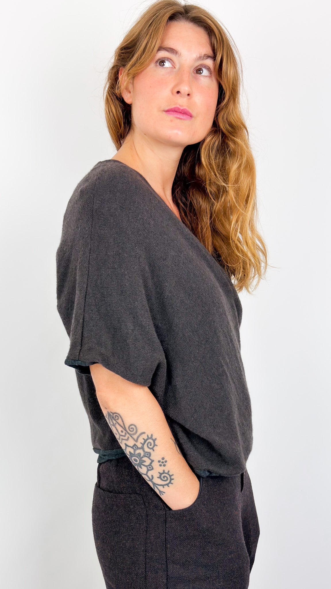 Elsa Esturgie Roman Jumper Brown